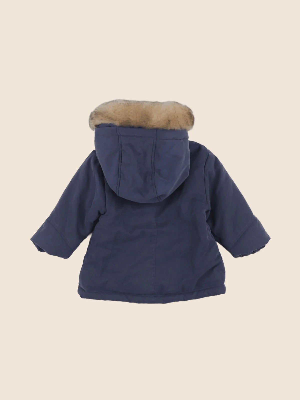 Vertbaudet - parka bleu - 9 mois