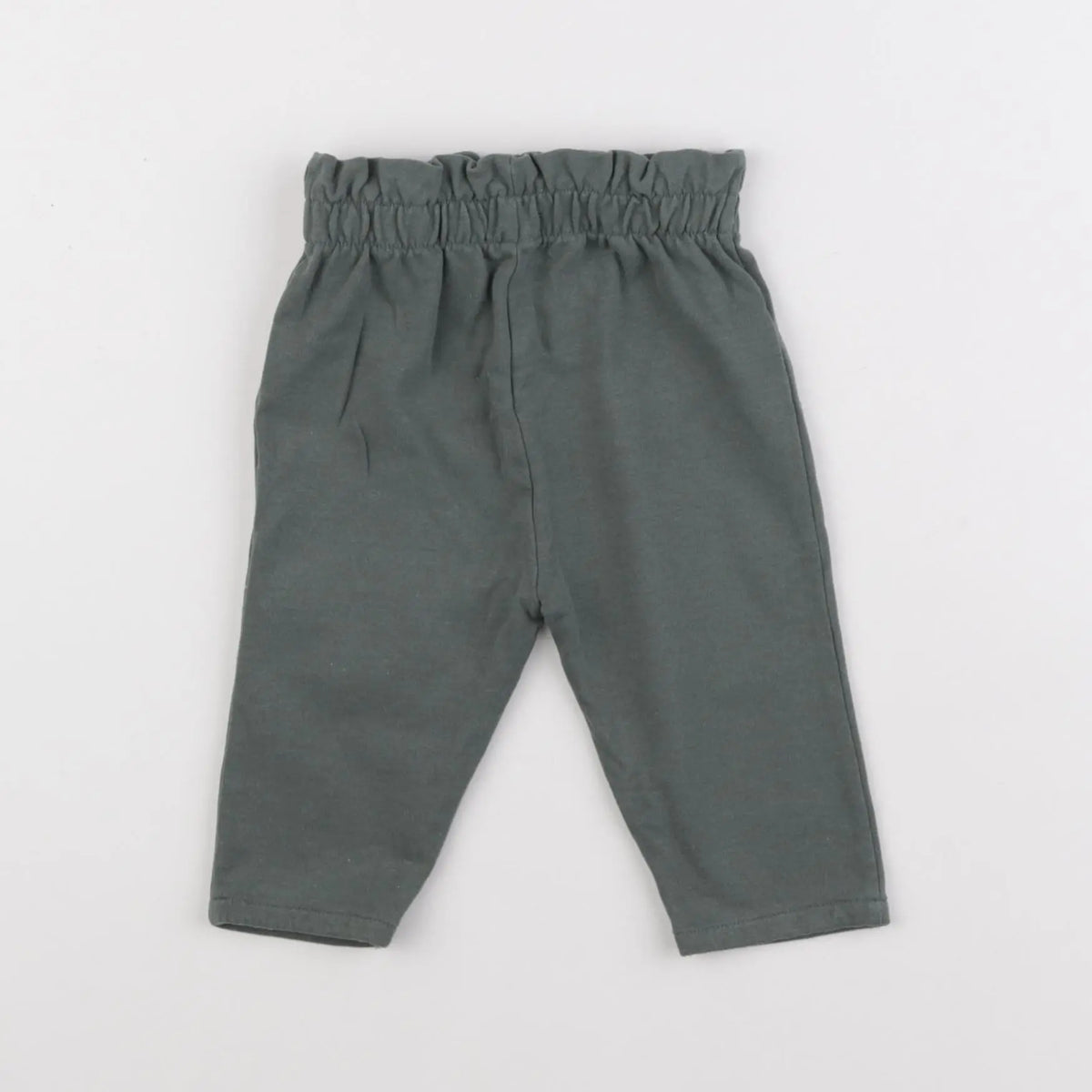 Vertbaudet - pantalon vert - 6 mois