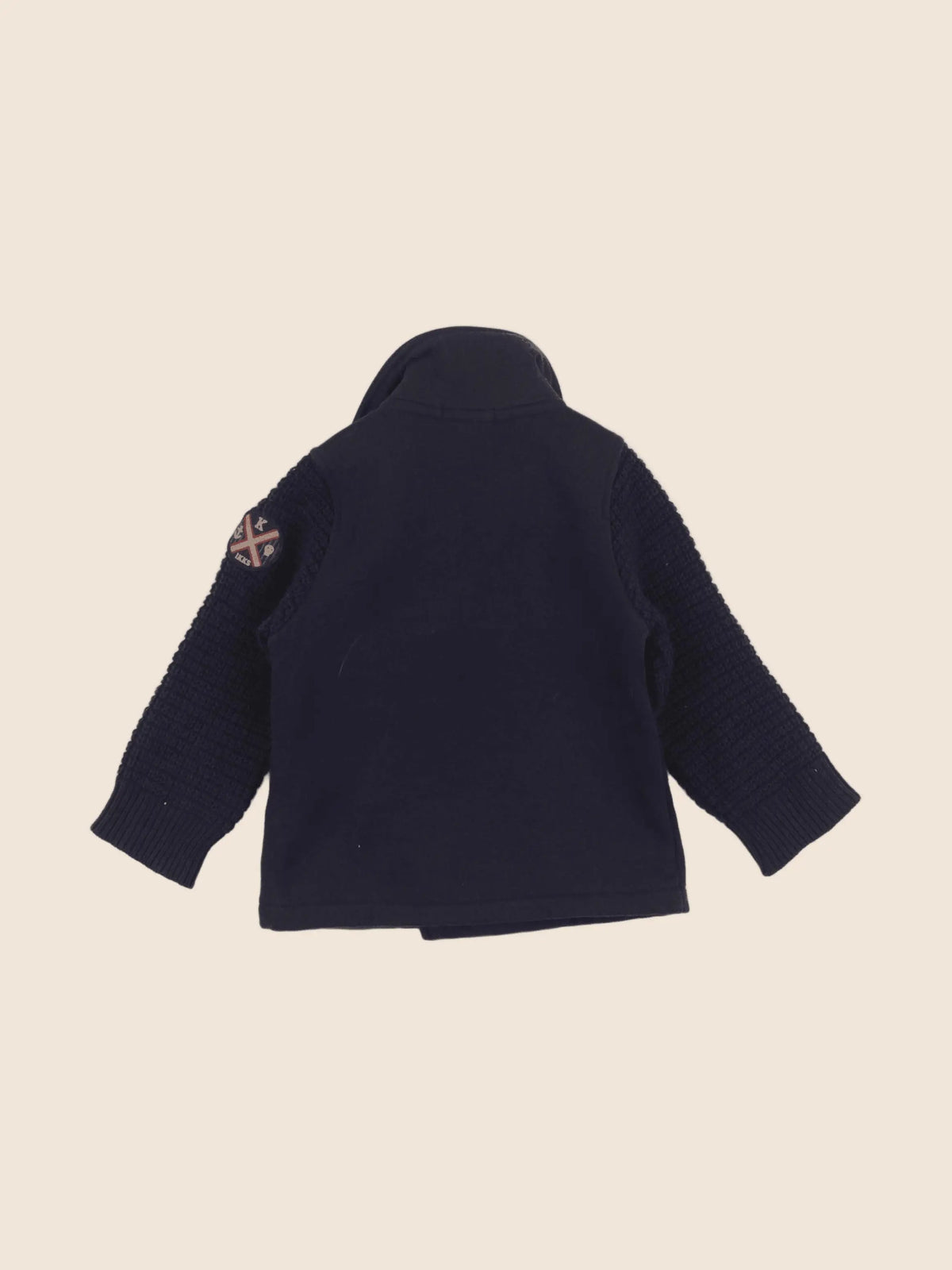 IKKS - veste doublé bleu - 12 mois