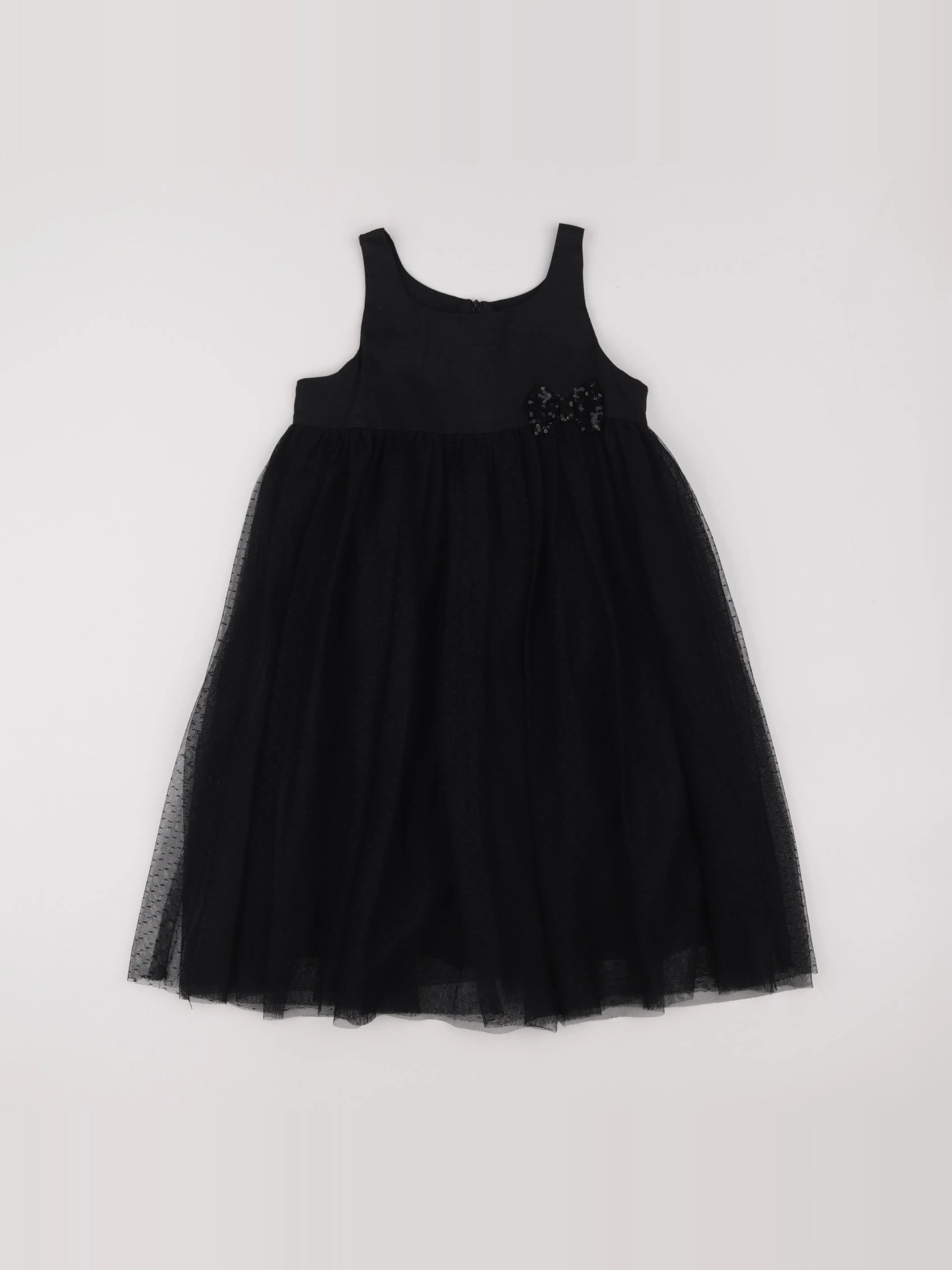Vertbaudet - robe noir - 8 ans