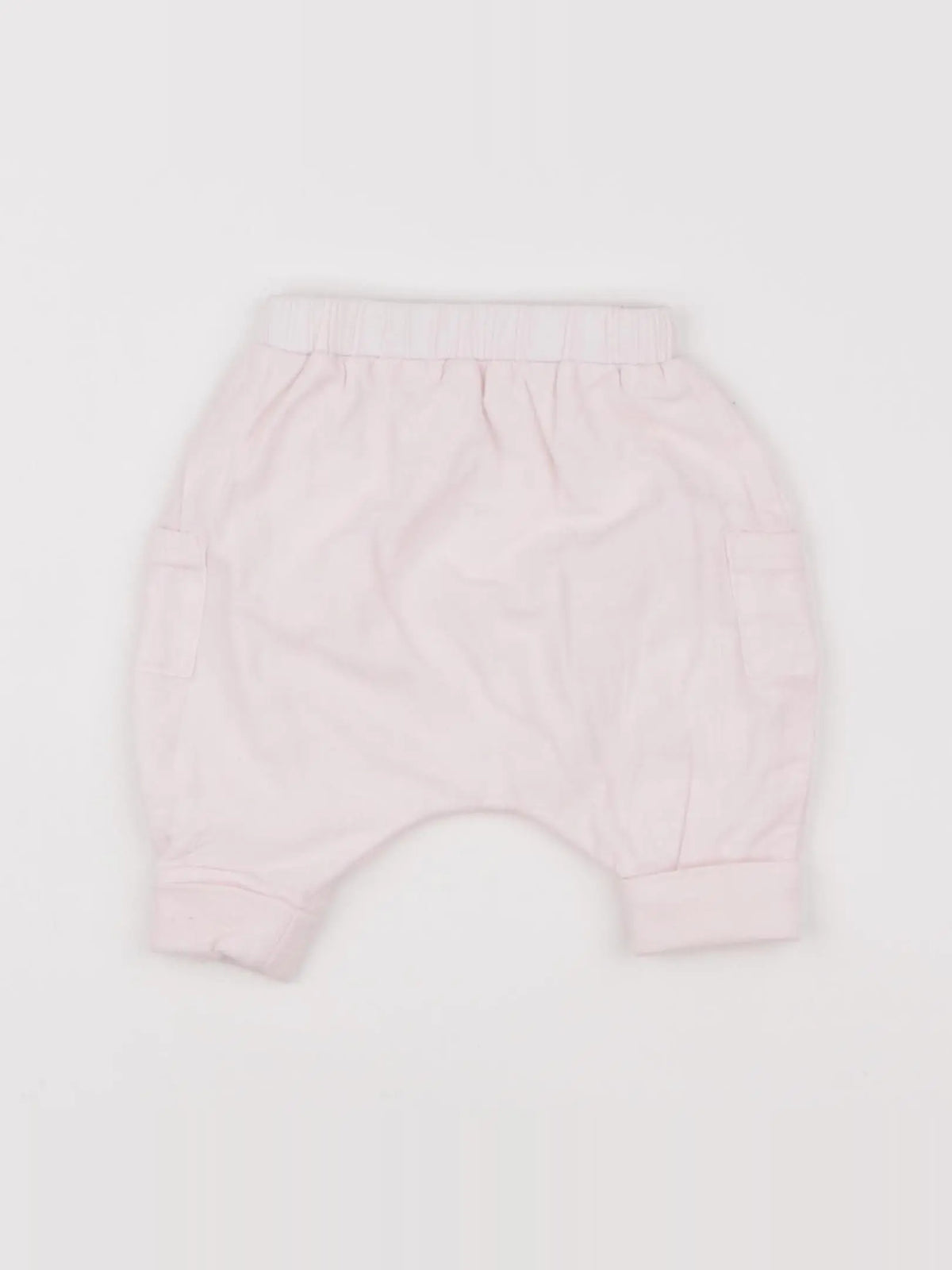 Boutchou - sarouel doublé rose - 1 mois