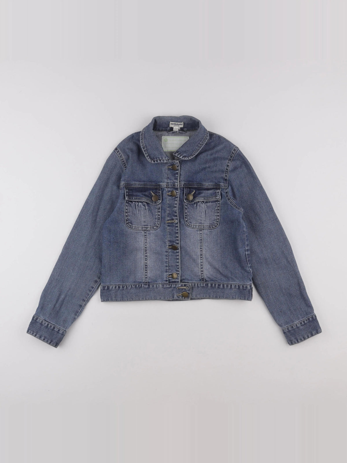 Vertbaudet - veste bleu - 12 ans