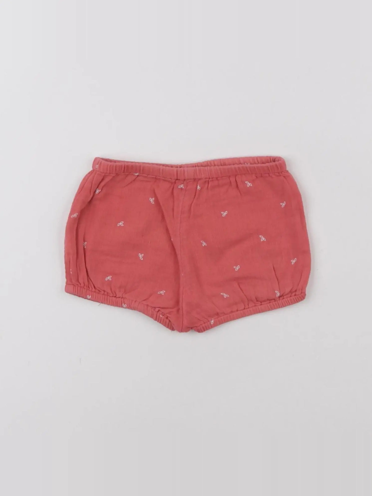 Vertbaudet - bloomer rouge - 6 mois