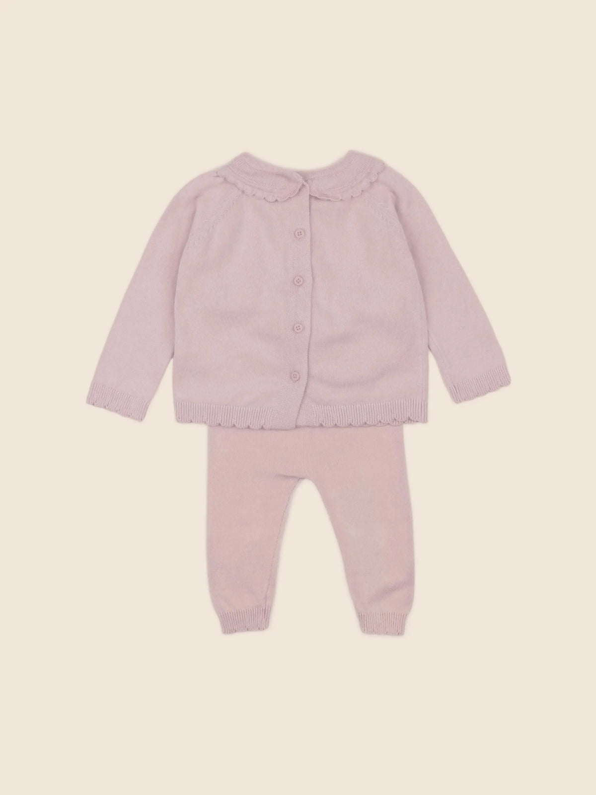 Vertbaudet - ensemble rose - 6 mois