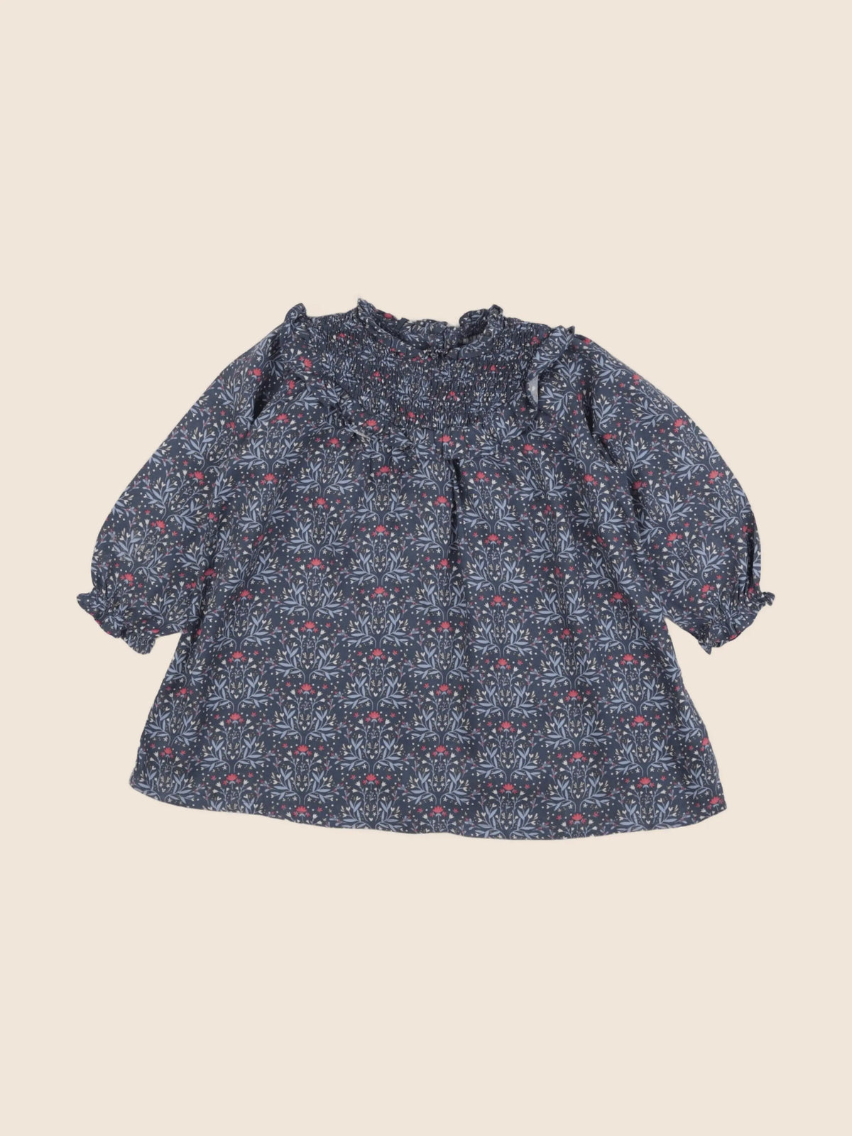 Vertbaudet - robe bleu - 18 mois