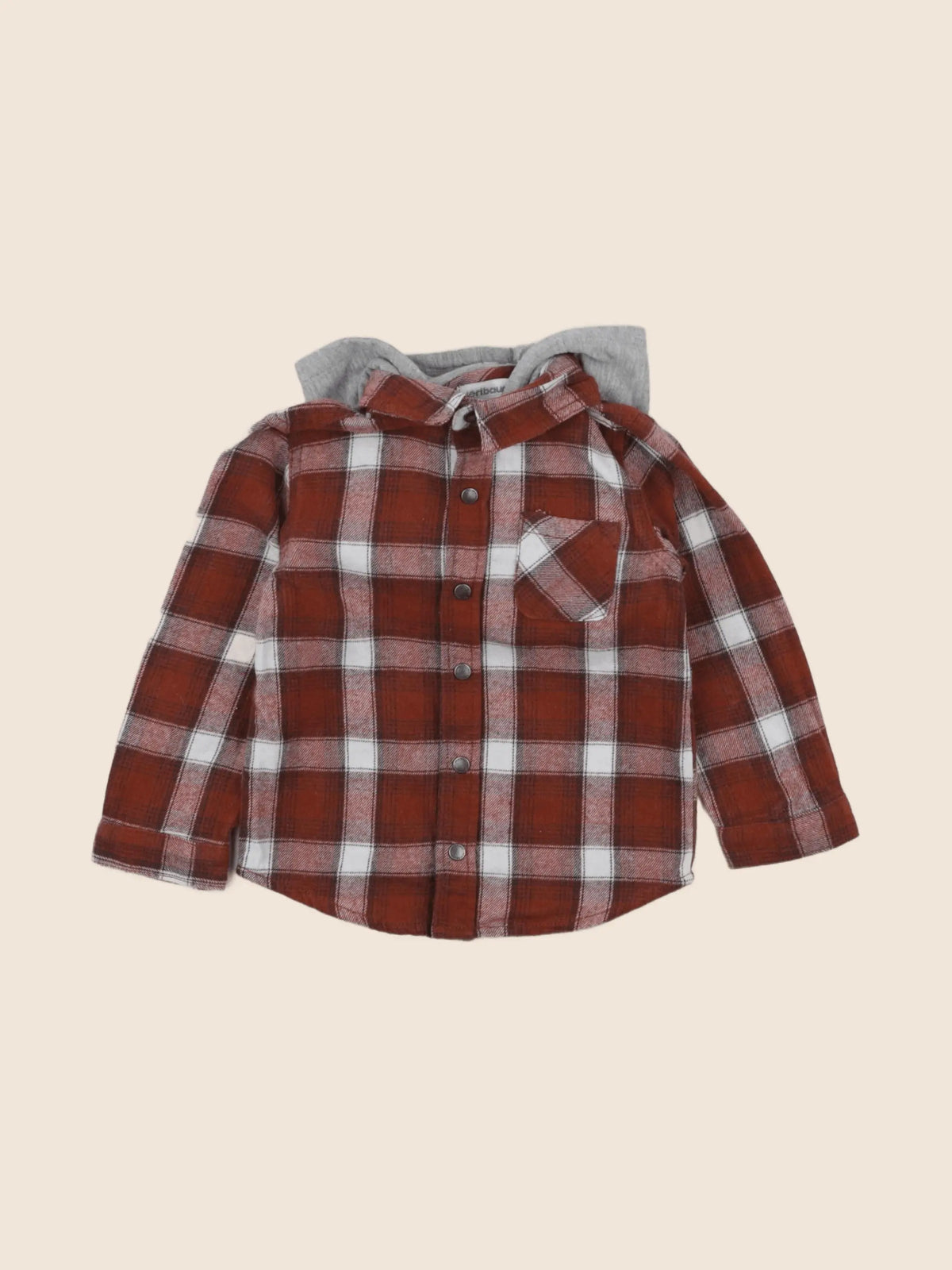 Vertbaudet - chemise multicolore - 9 mois