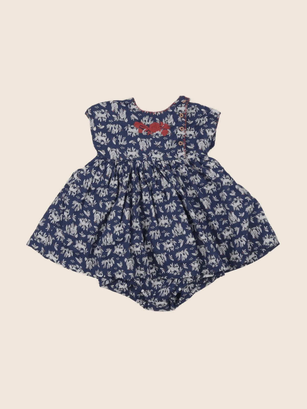 Boutchou - robe bleu - 9 mois