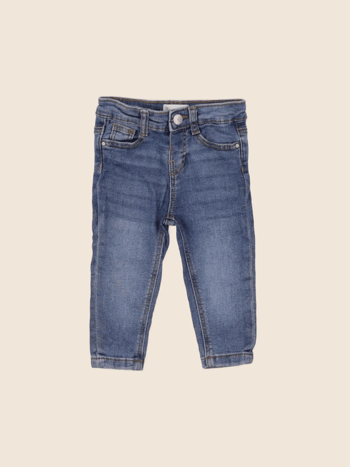 Mango - jean bleu - 9/12 mois