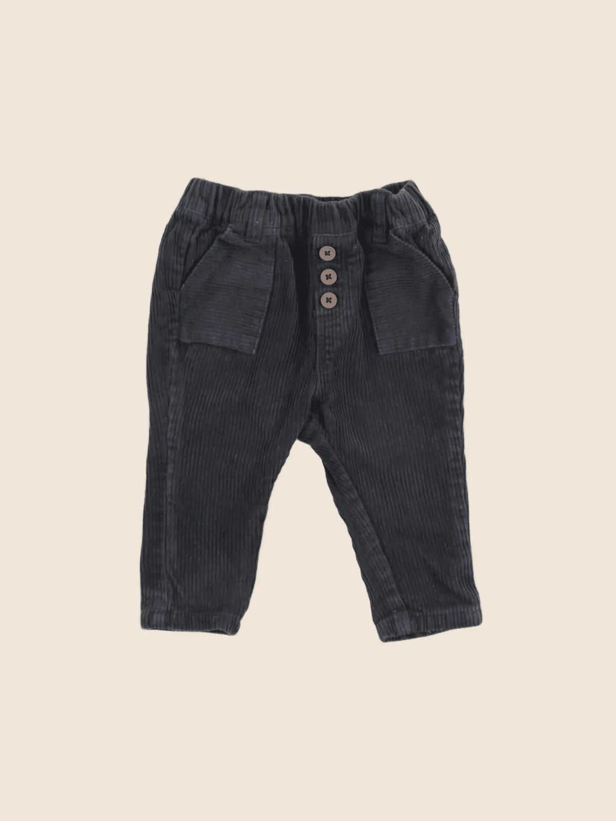 Vertbaudet - pantalon gris - 6 mois
