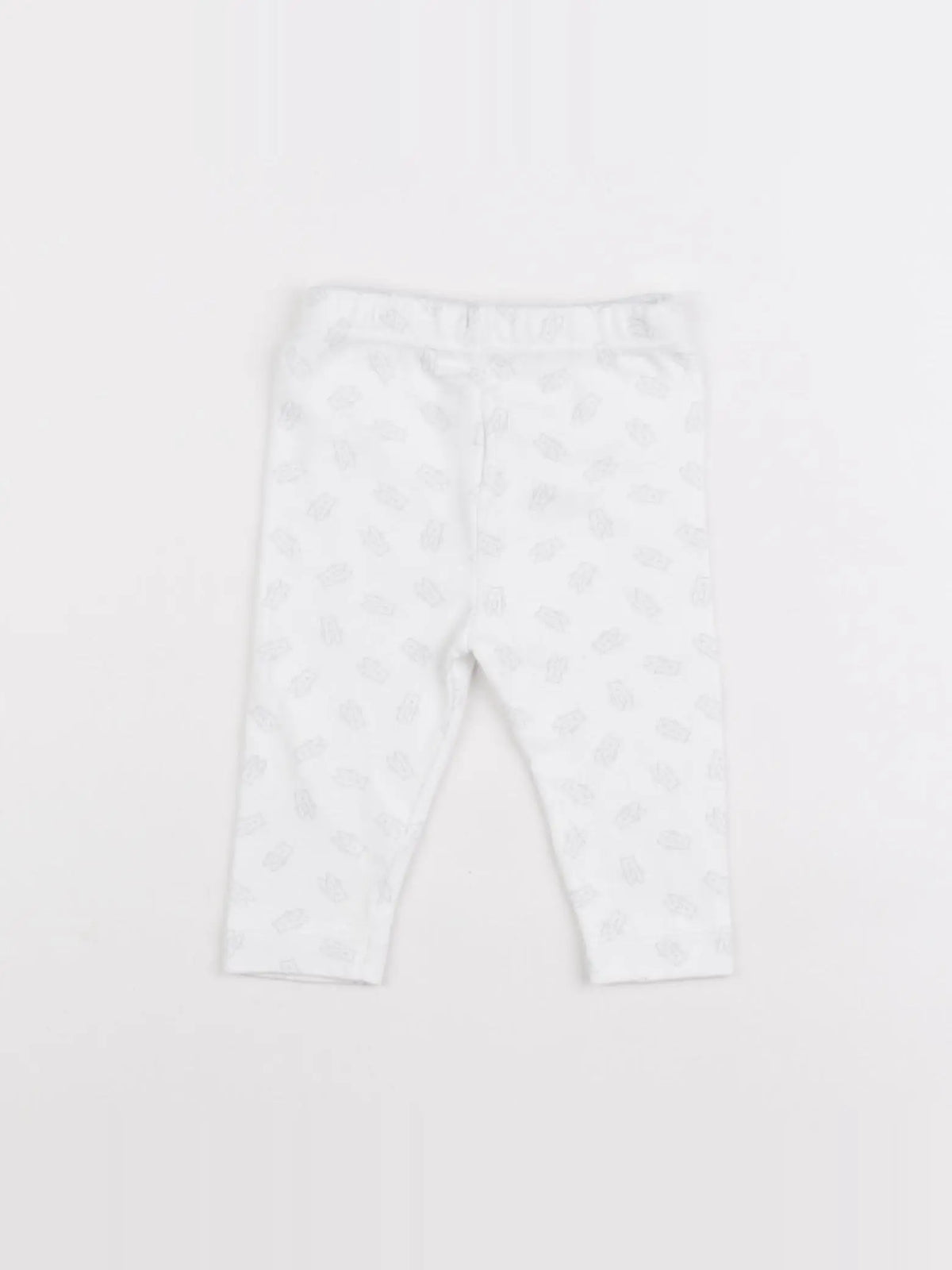 Boutchou - legging blanc - 3 mois