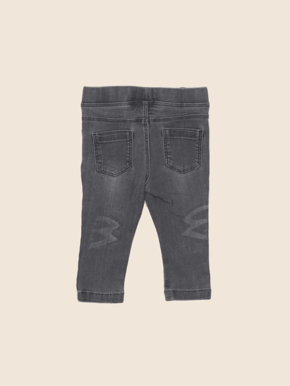 Vertbaudet - jegging gris - 9 mois