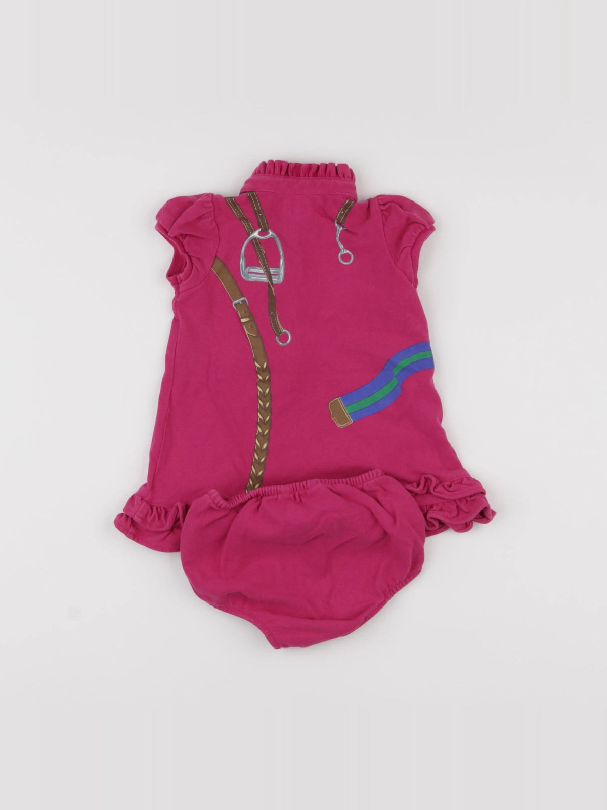 Ralph Lauren - robe rose - 9 mois