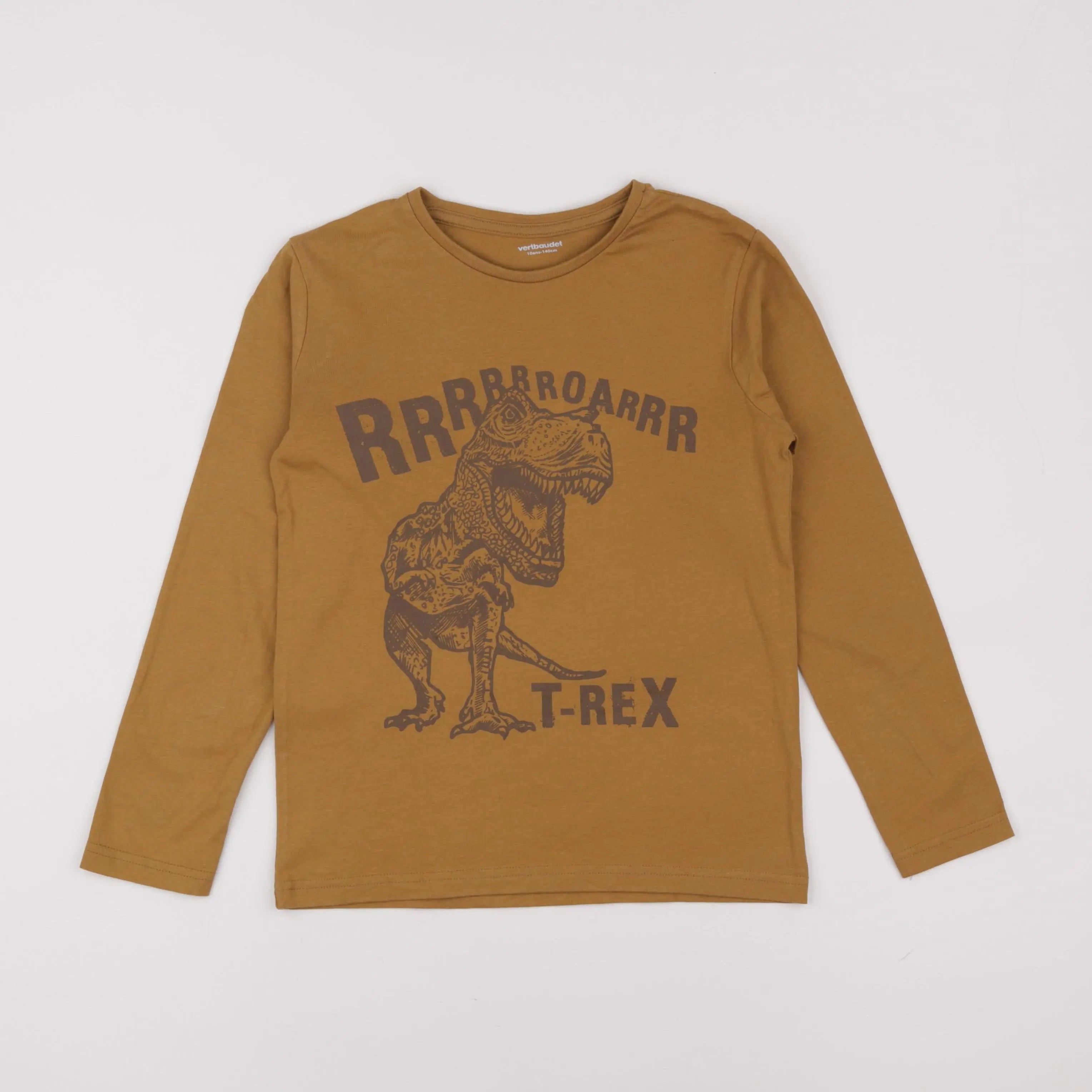 Vertbaudet - tee-shirt jaune - 10 ans