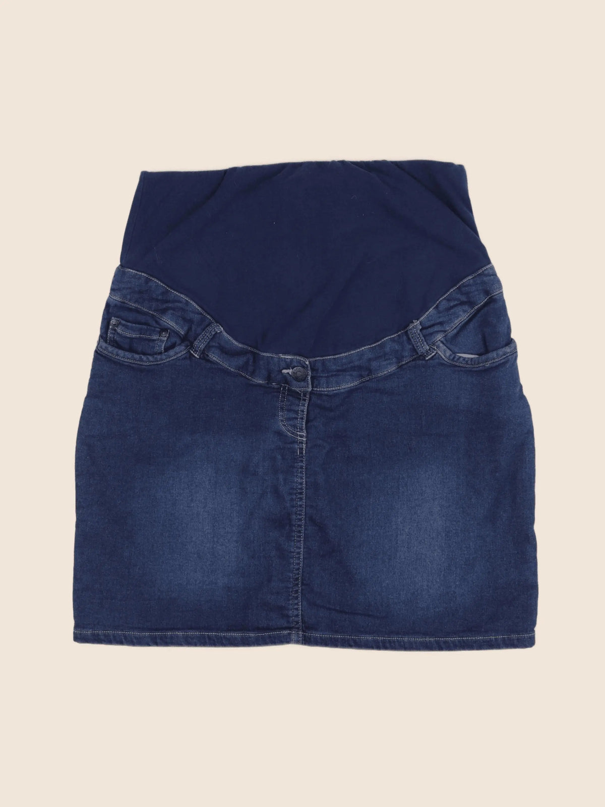 Vertbaudet - jupe grossesse bleu - 42