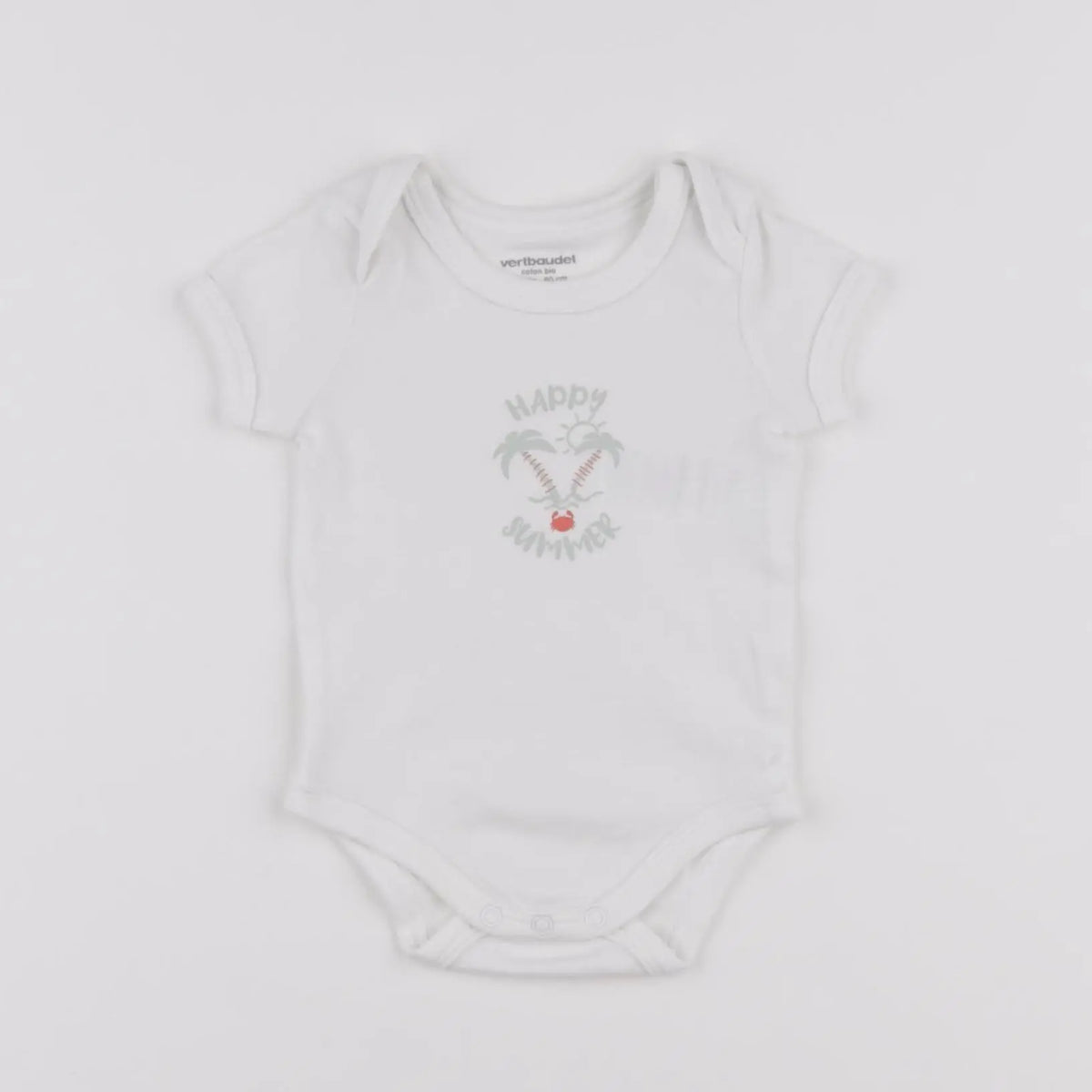 Vertbaudet - body blanc - 3 mois
