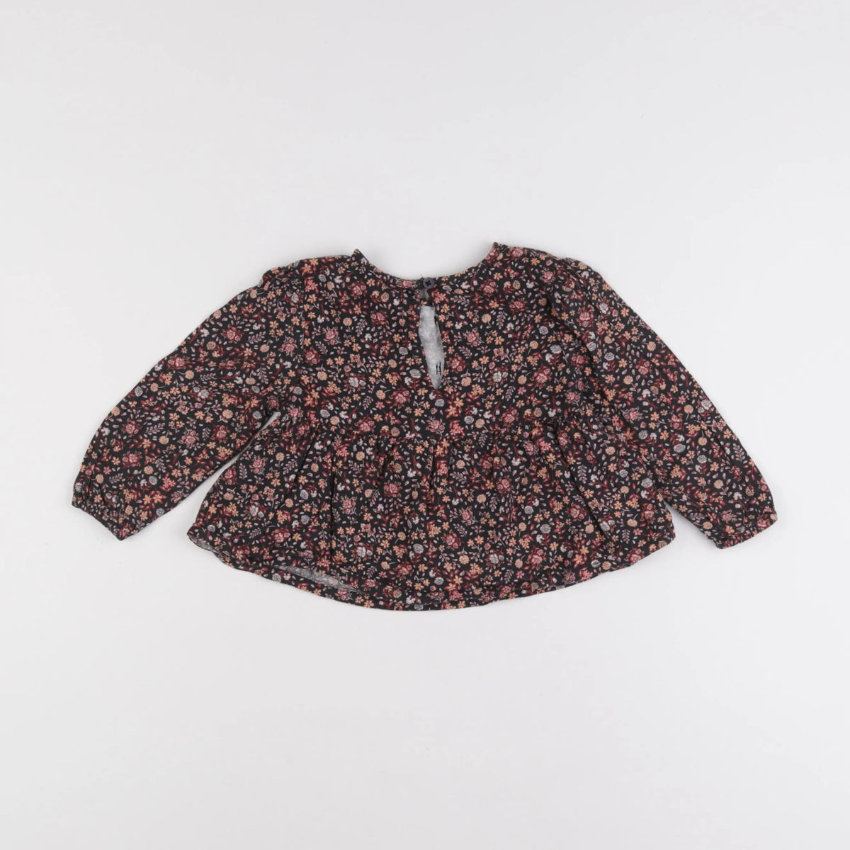 Vertbaudet - blouse noir - 2 ans