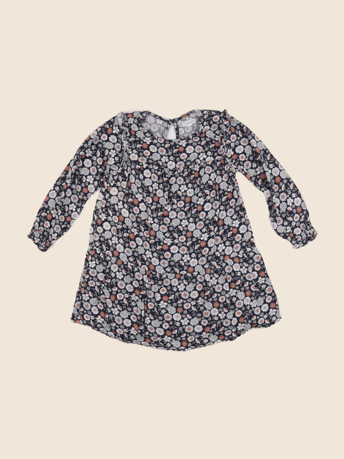 Vertbaudet - robe multicolore - 4 ans