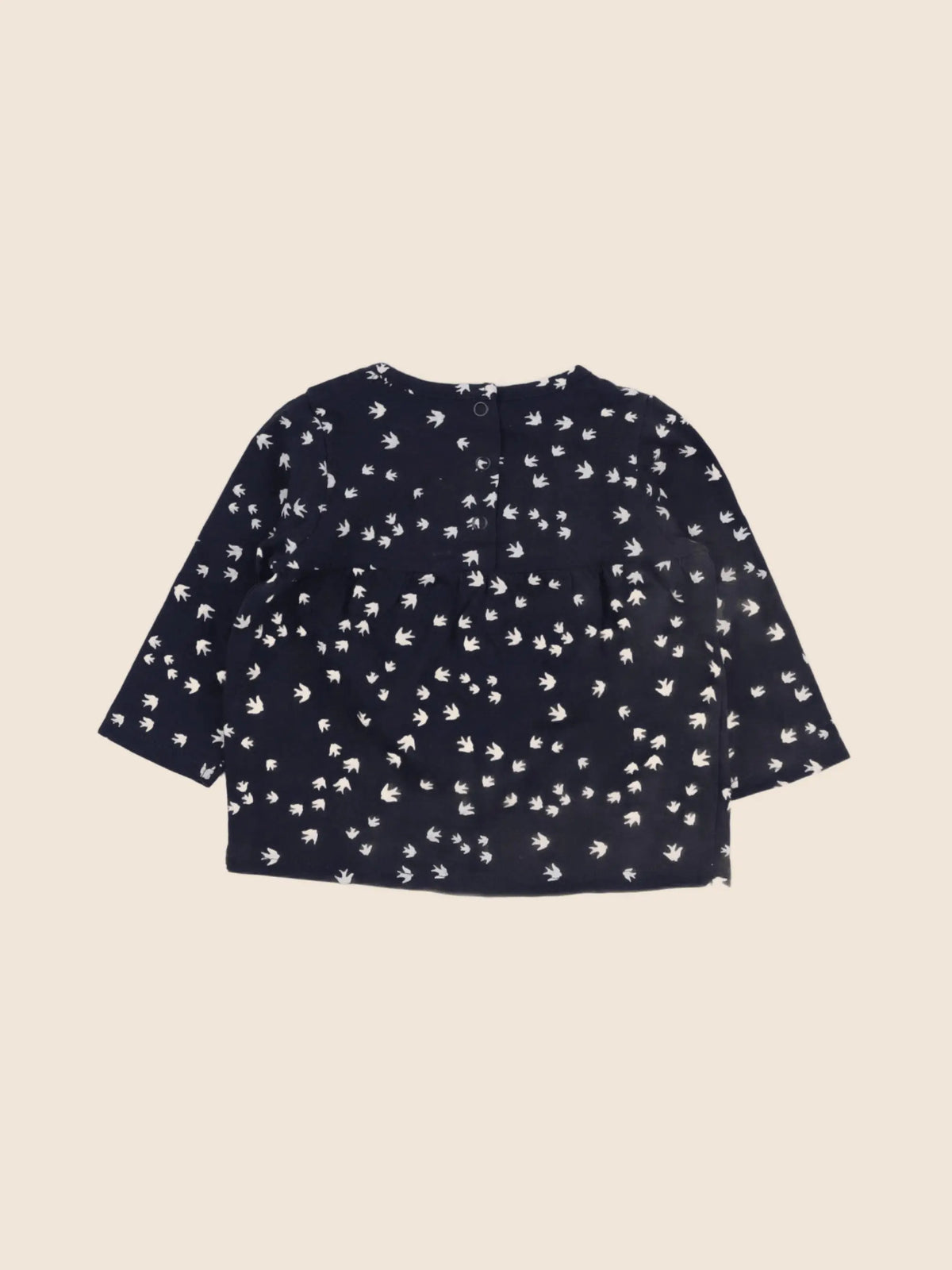 Vertbaudet - tee-shirt bleu - 6 mois