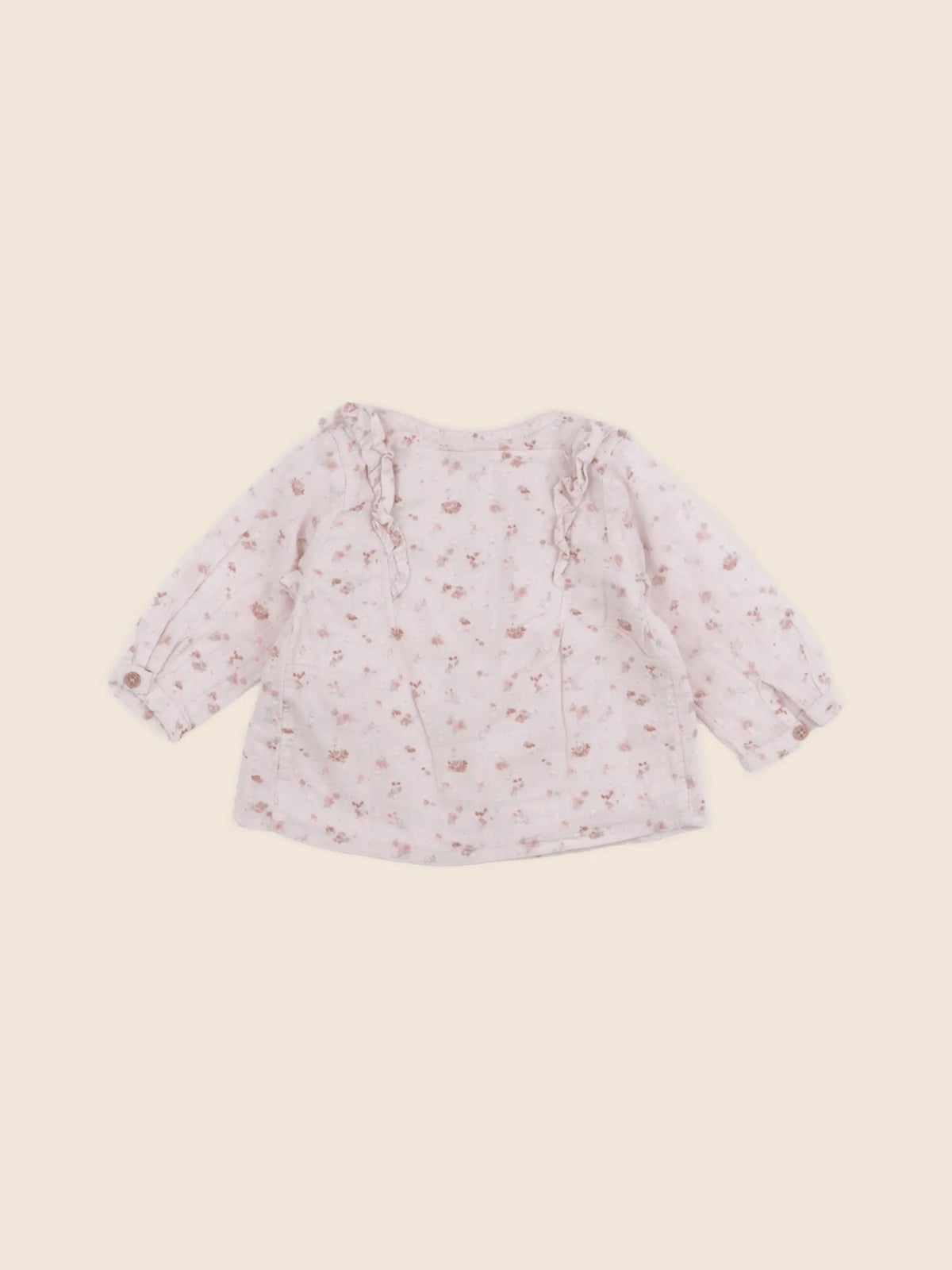 Vertbaudet - blouse rose - 3 mois