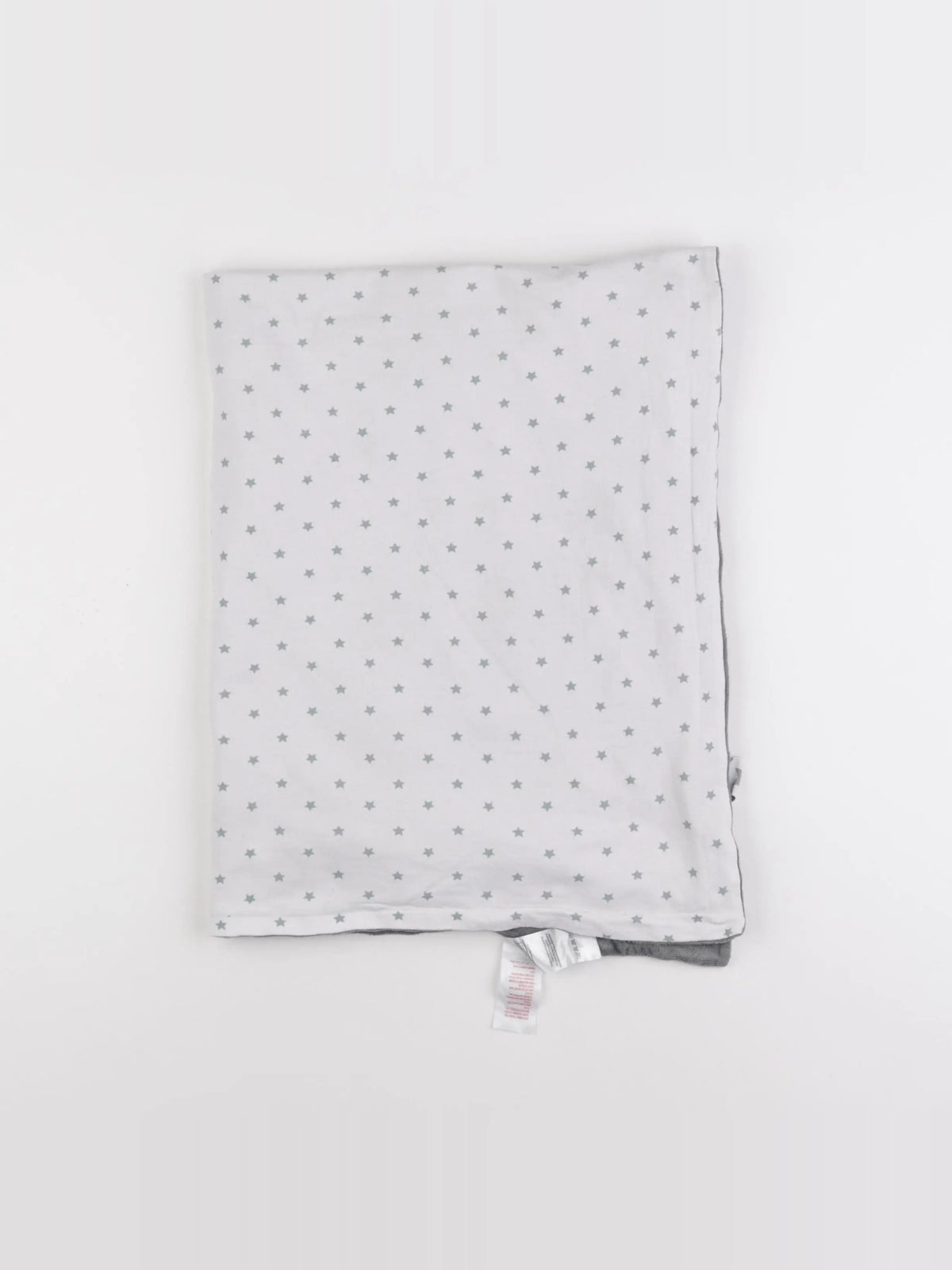 Vertbaudet - couverture gris, blanc -