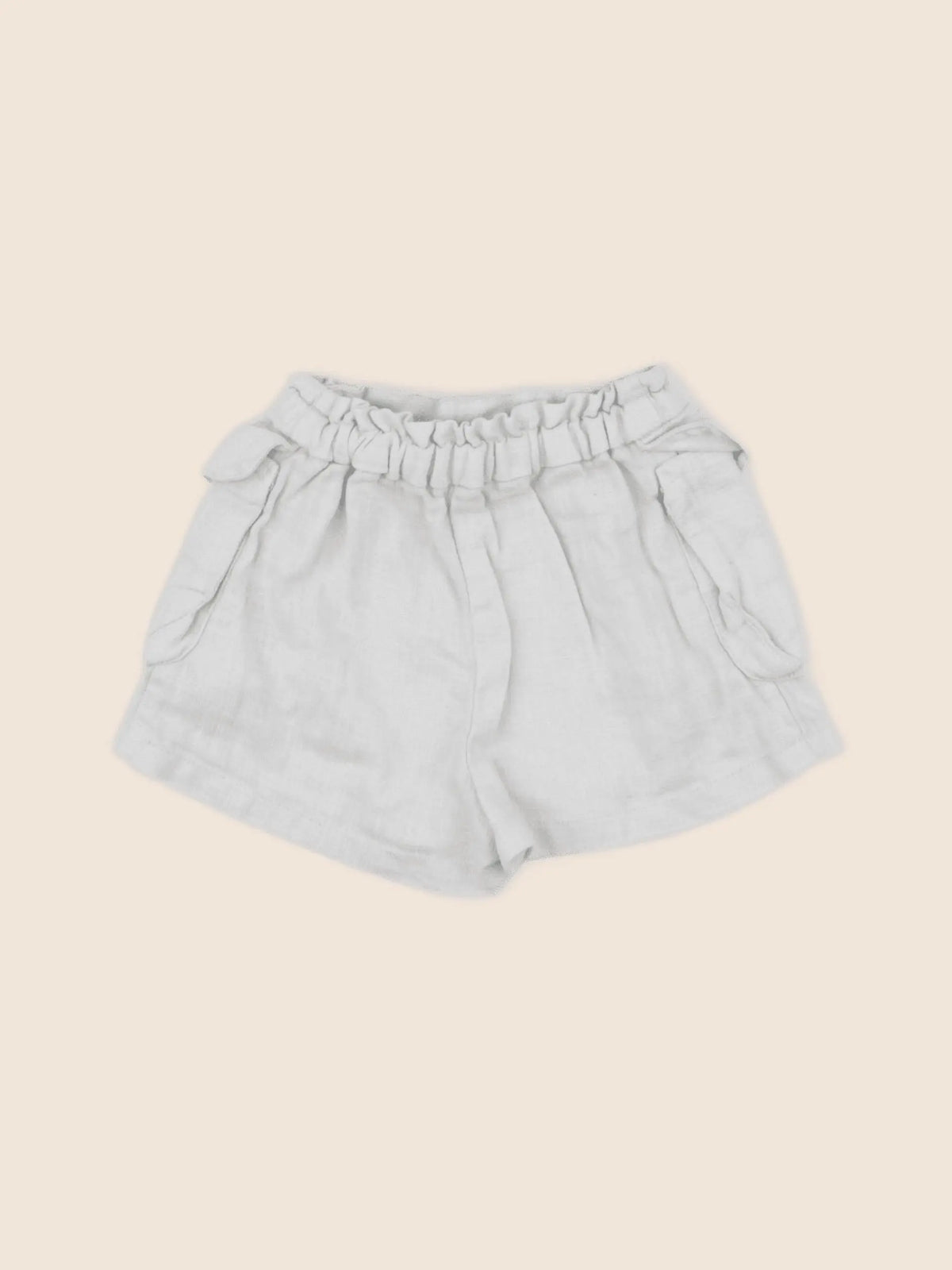 Zara - short beige - 12/18 mois
