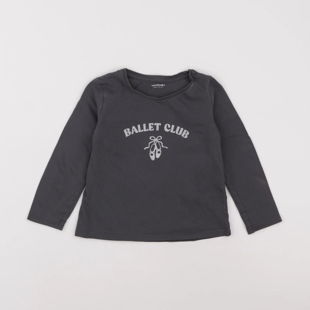 Vertbaudet - tee-shirt gris - 3 ans