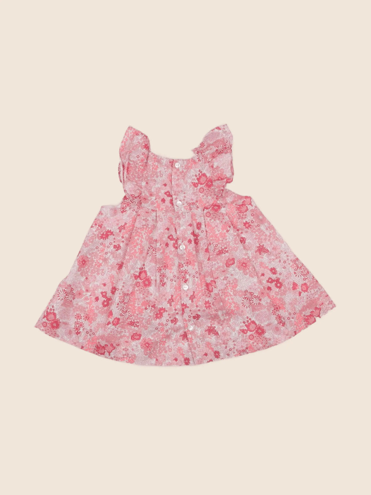 Jacadi - robe liberty rose - 6 mois