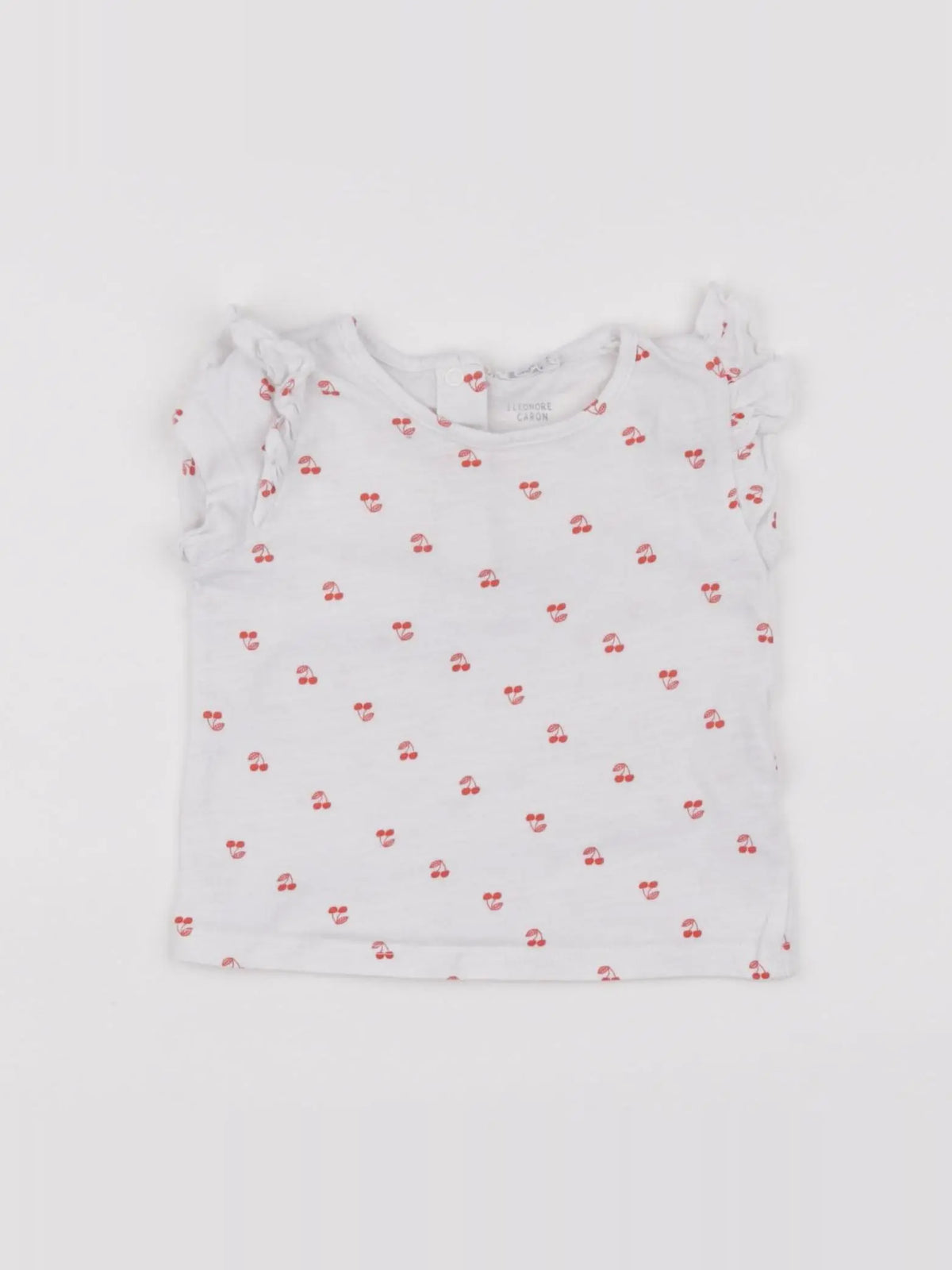 Boutchou - tee-shirt blanc - 9 mois