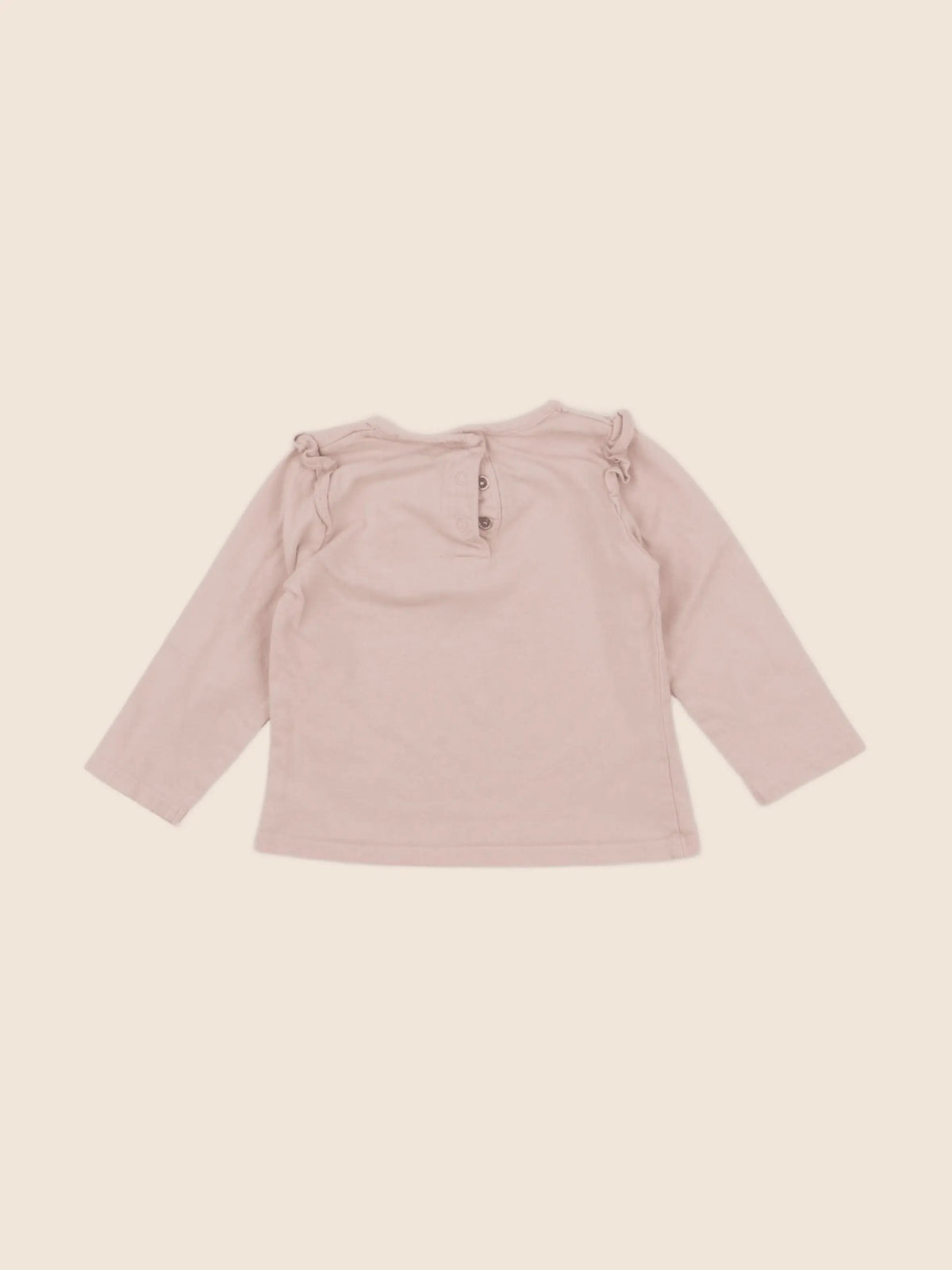 Vertbaudet - tee-shirt rose - 12 mois