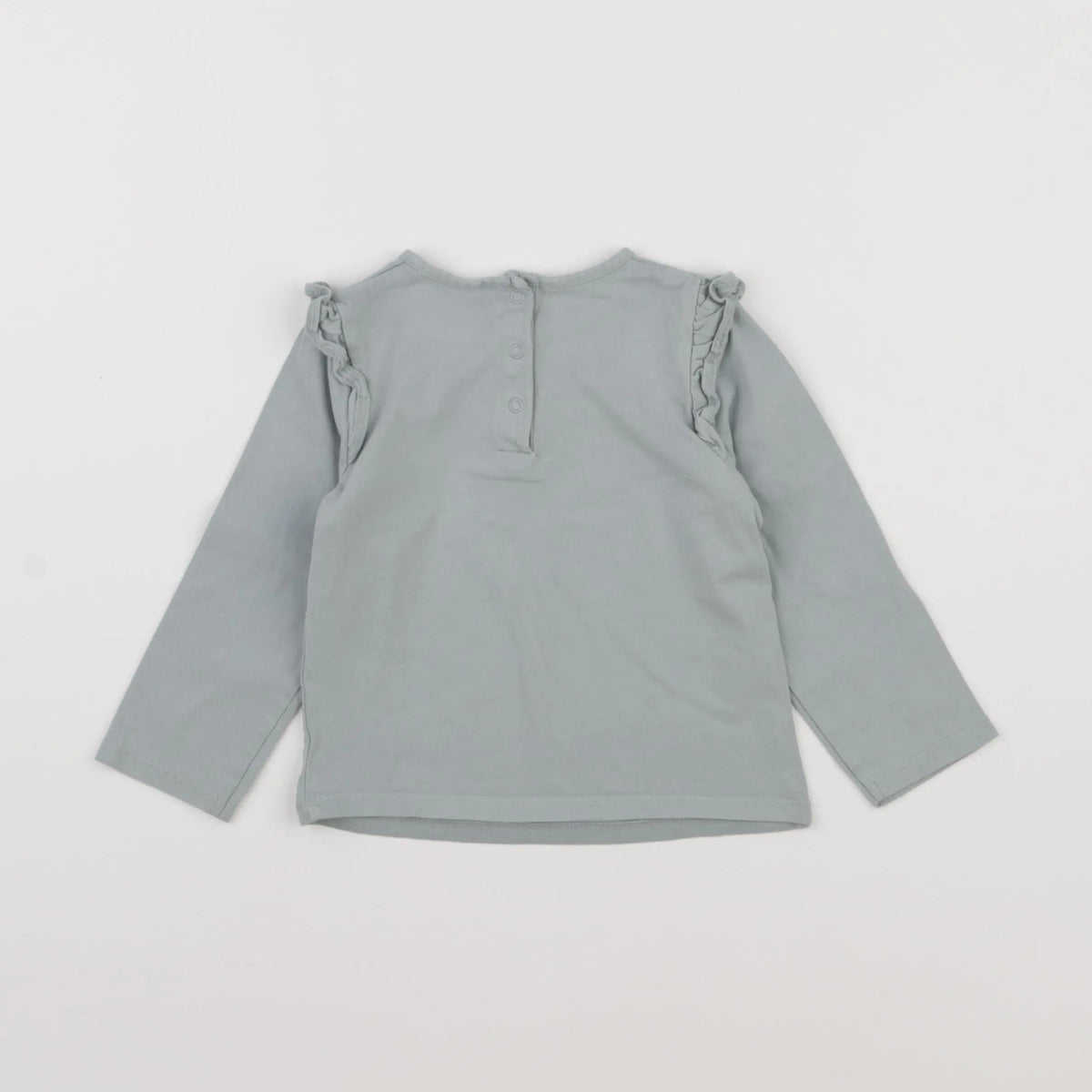 Vertbaudet - tee-shirt vert - 2 ans