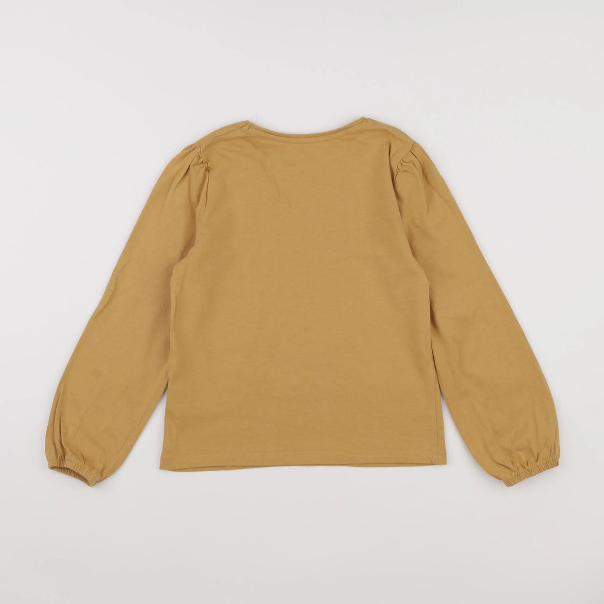 Vertbaudet - tee-shirt marron - 8 ans