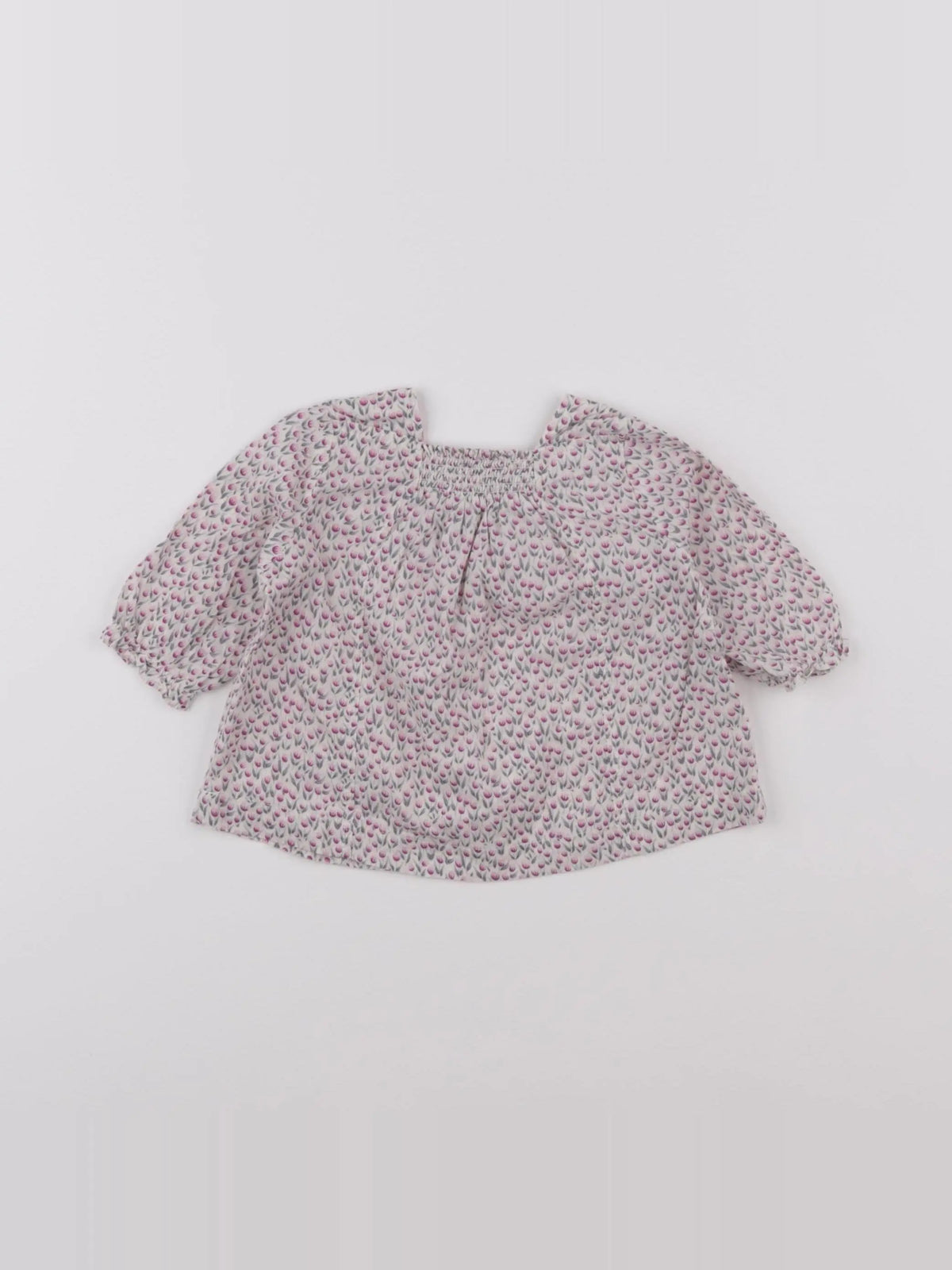 IKKS - robe blanc, rose - 3 mois