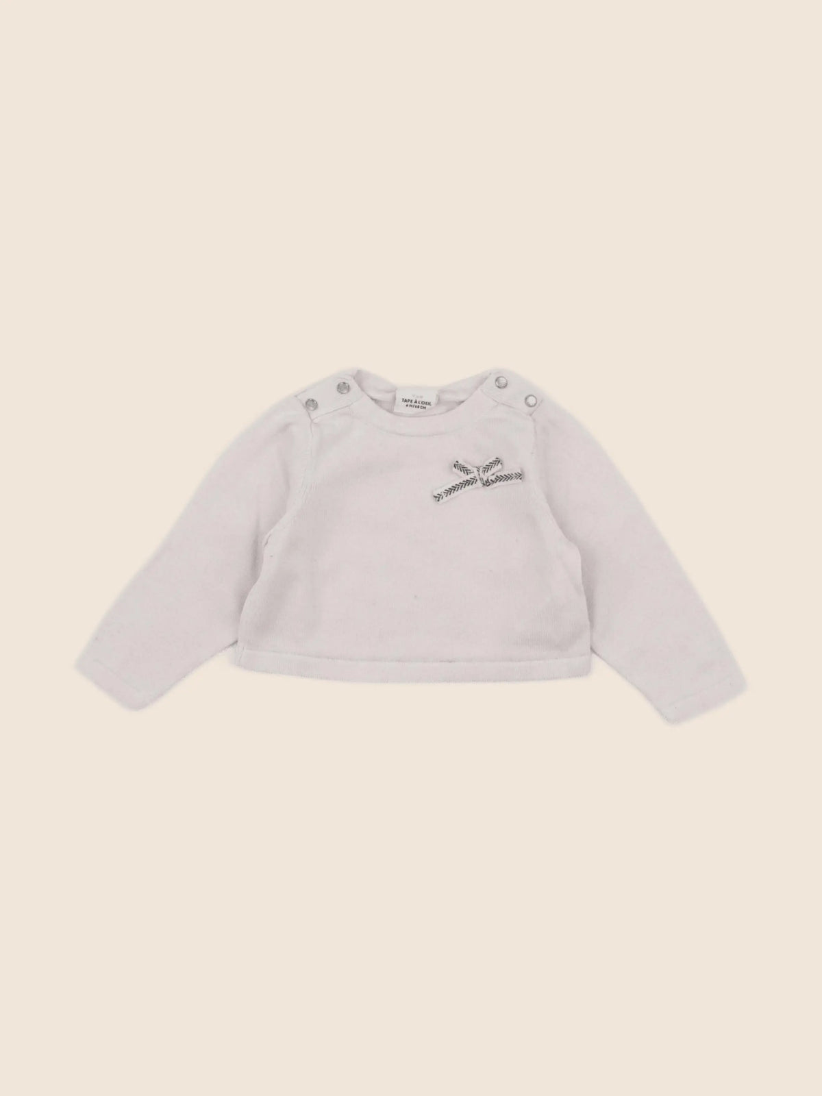 Tape à l'oeil - gilet beige - 6 mois