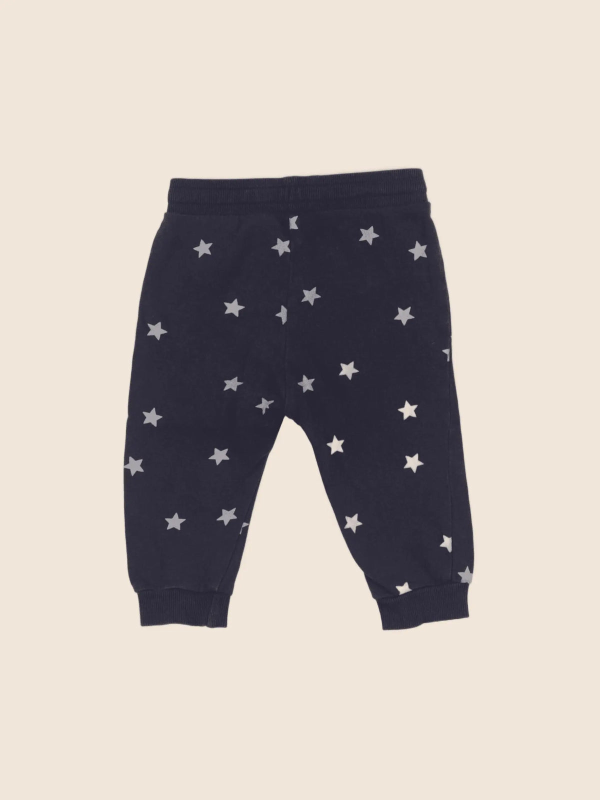 H&M - pantalon bleu - 6/9 mois
