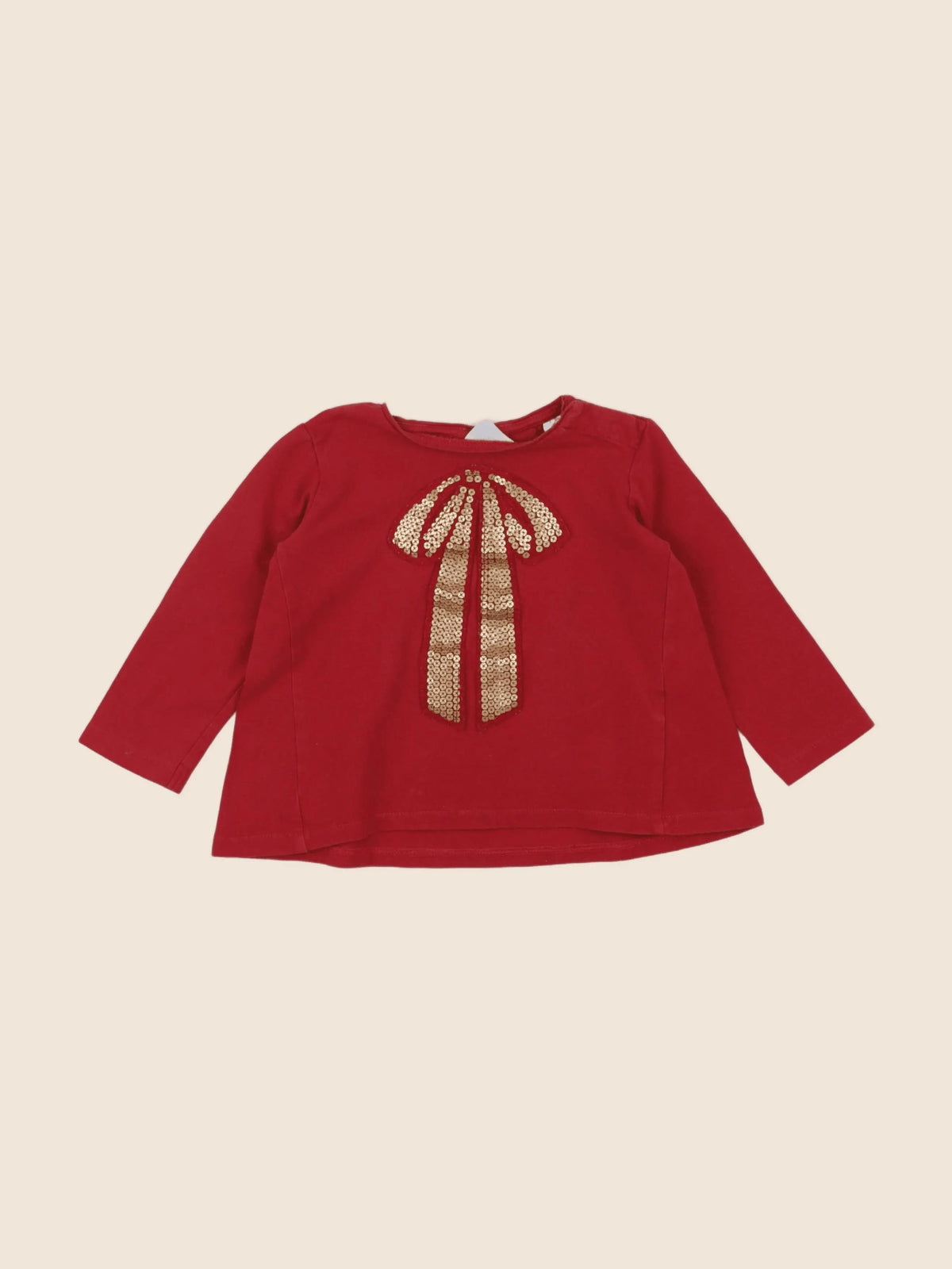 Zara - tee-shirt rouge - 12/18 mois