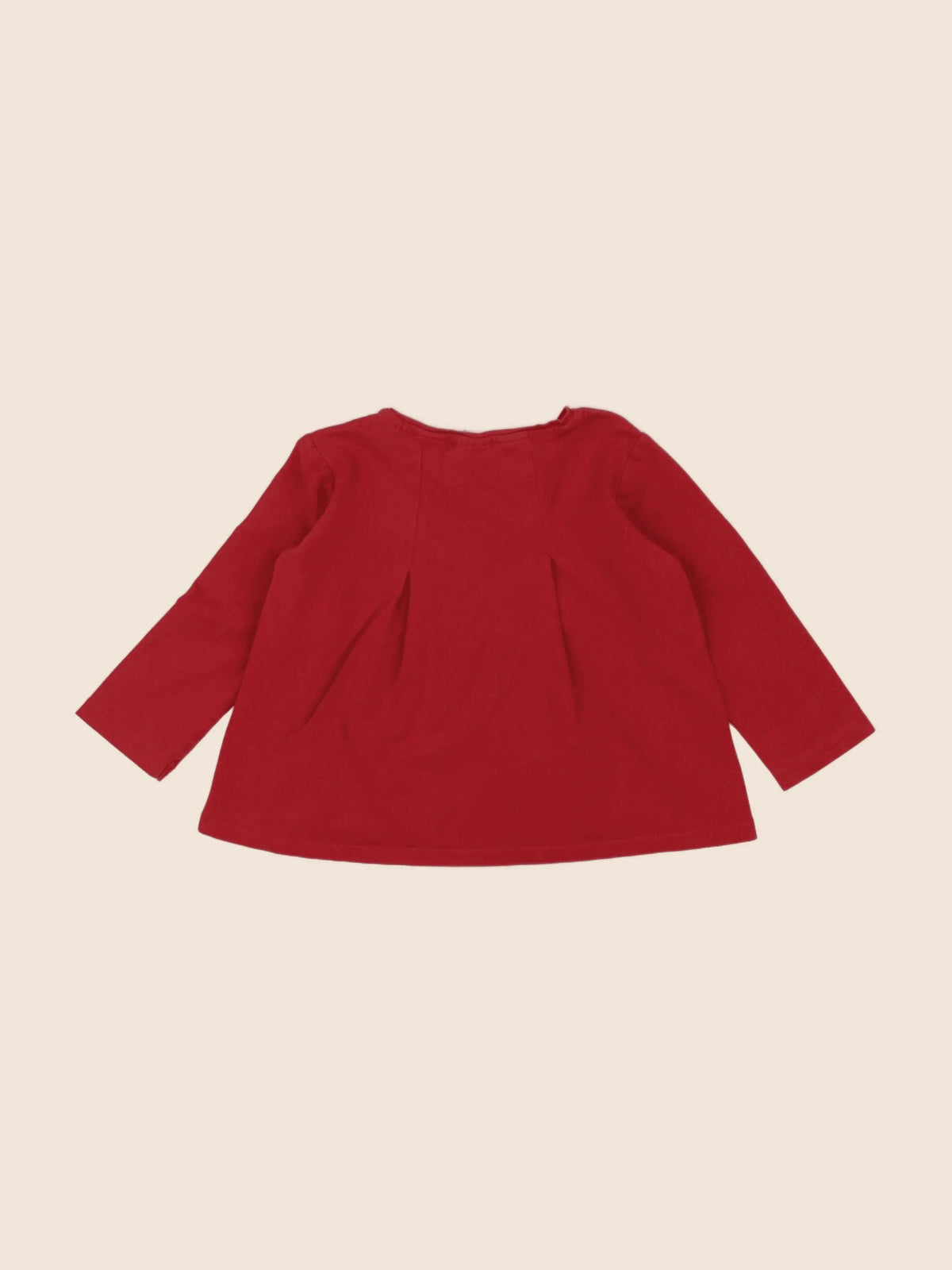 Zara - tee-shirt rouge - 12/18 mois