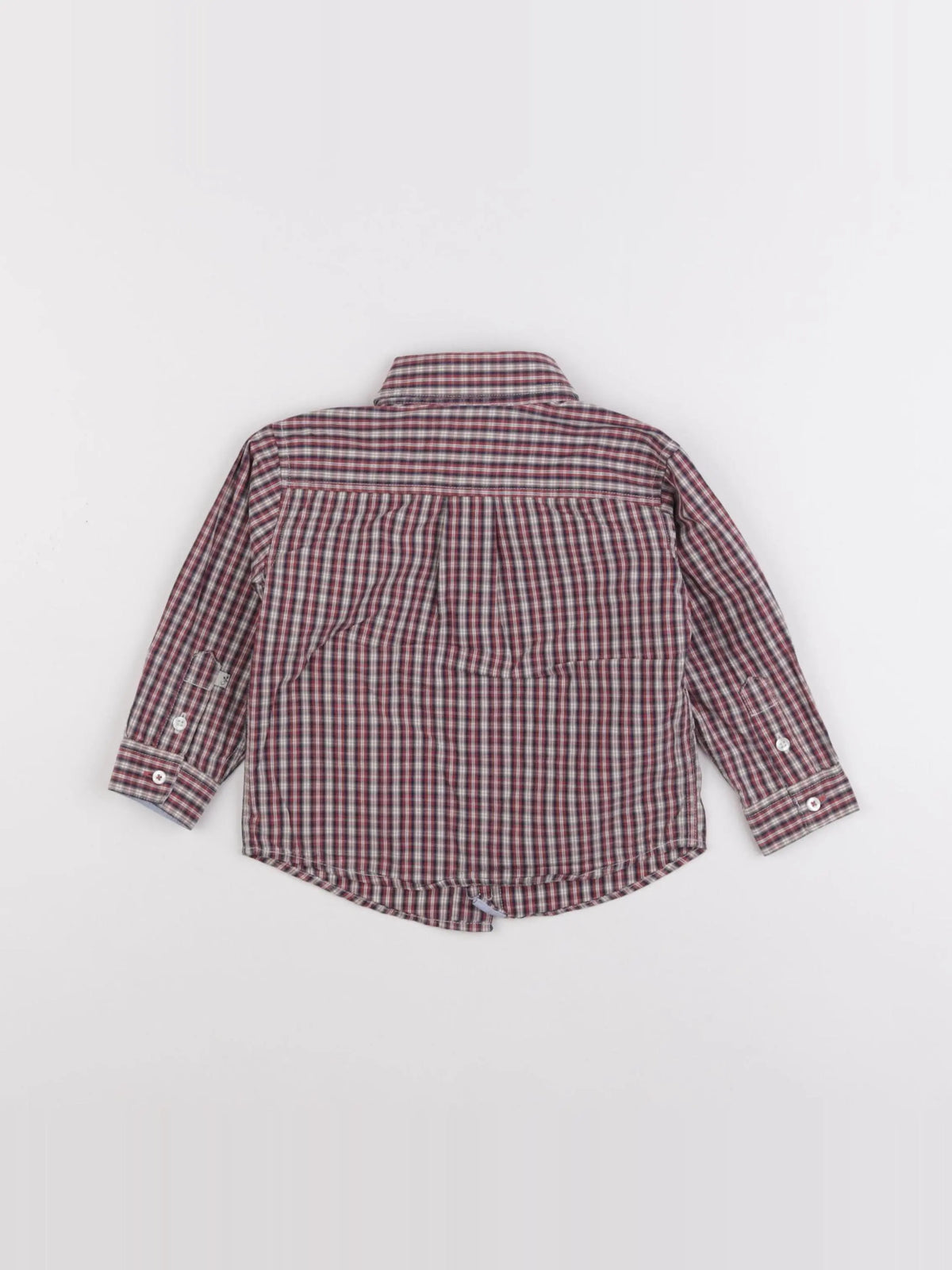 Cyrillus - chemise rouge - 18 mois
