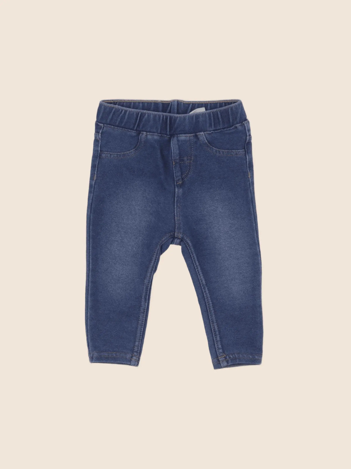 H&M - jegging bleu - 3/6 mois