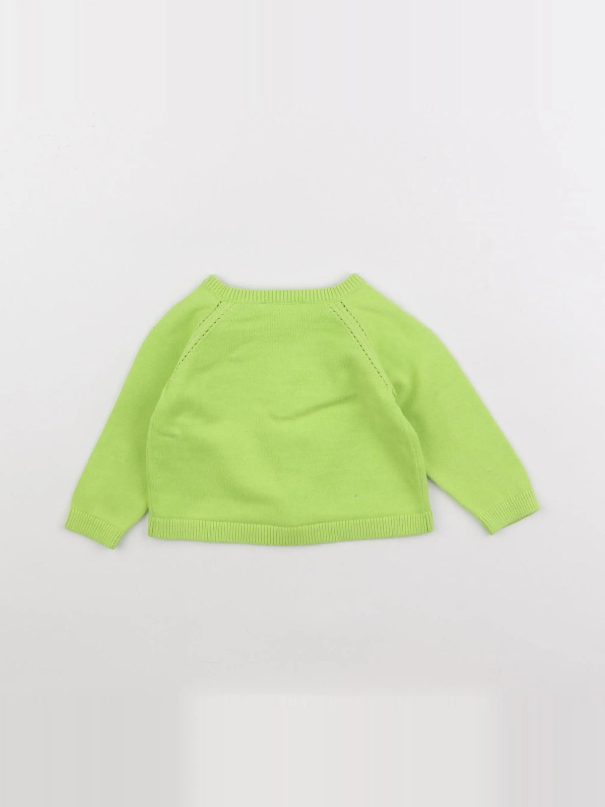 Jacadi - gilet vert - 6 mois