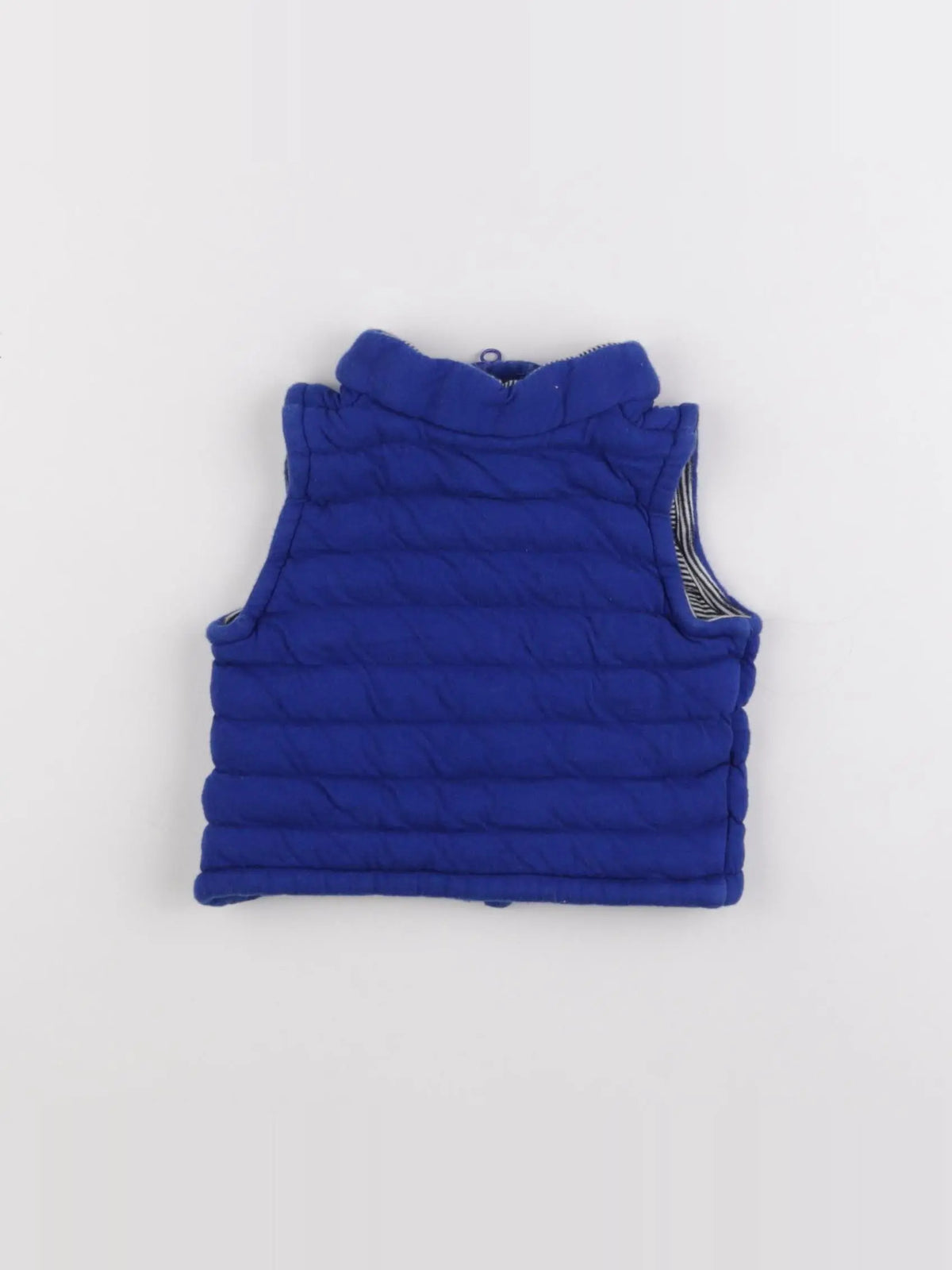 Petit Bateau - doudoune bleu - 6 mois