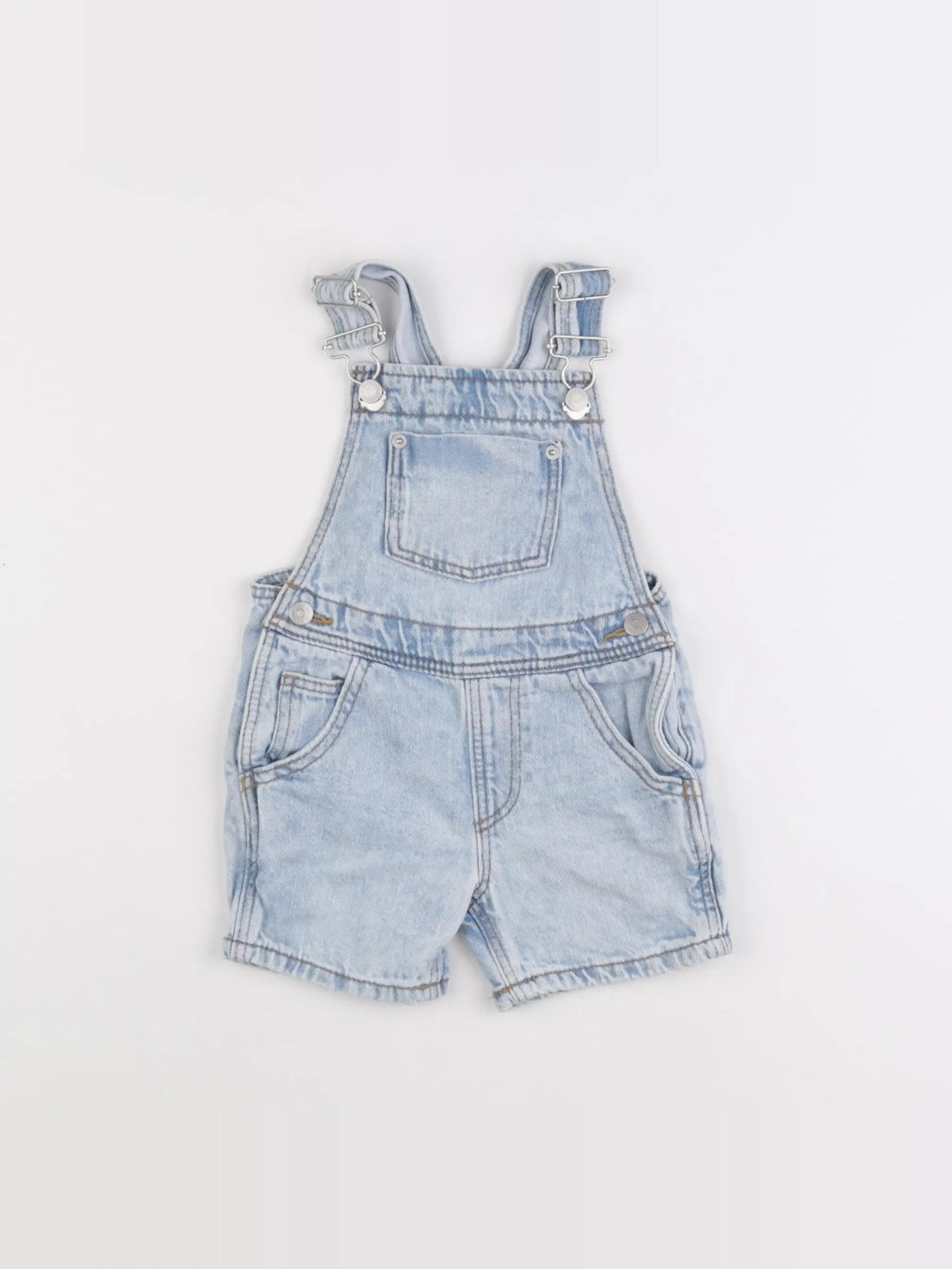 Zara - salopette bleu - 3/6 mois