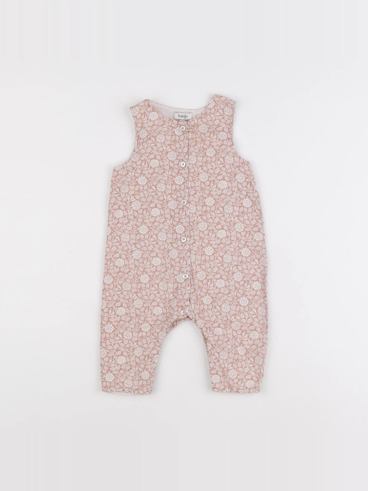 Natalys - combinaison rose - 6 mois