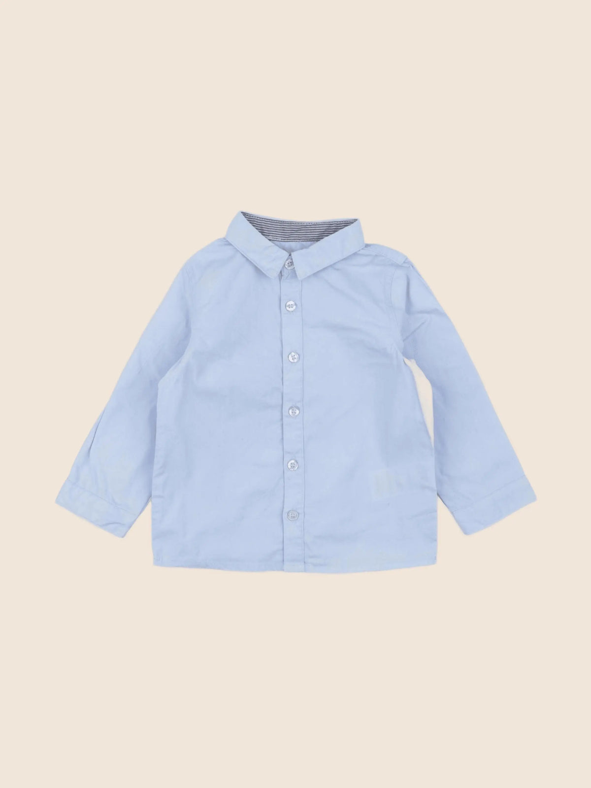Vertbaudet - chemise bleu - 18 mois