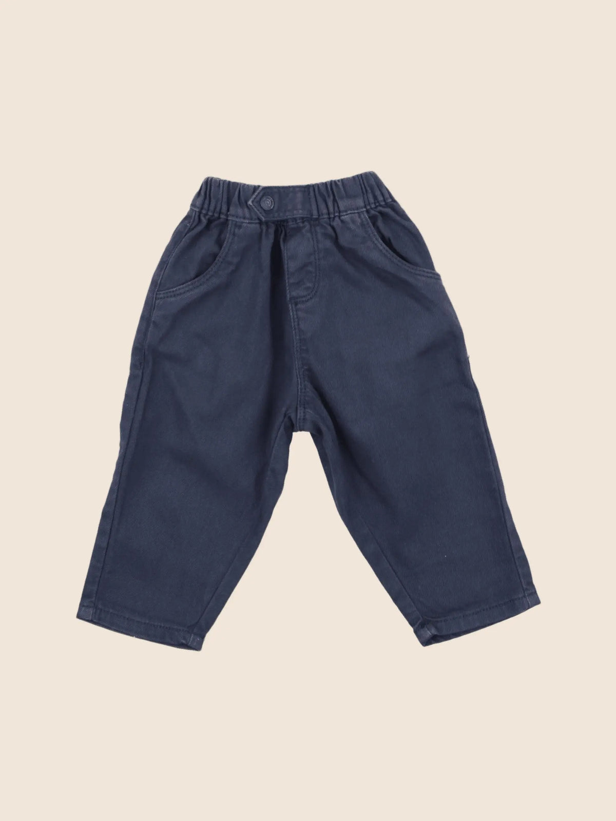 Vertbaudet - pantalon bleu - 3 mois