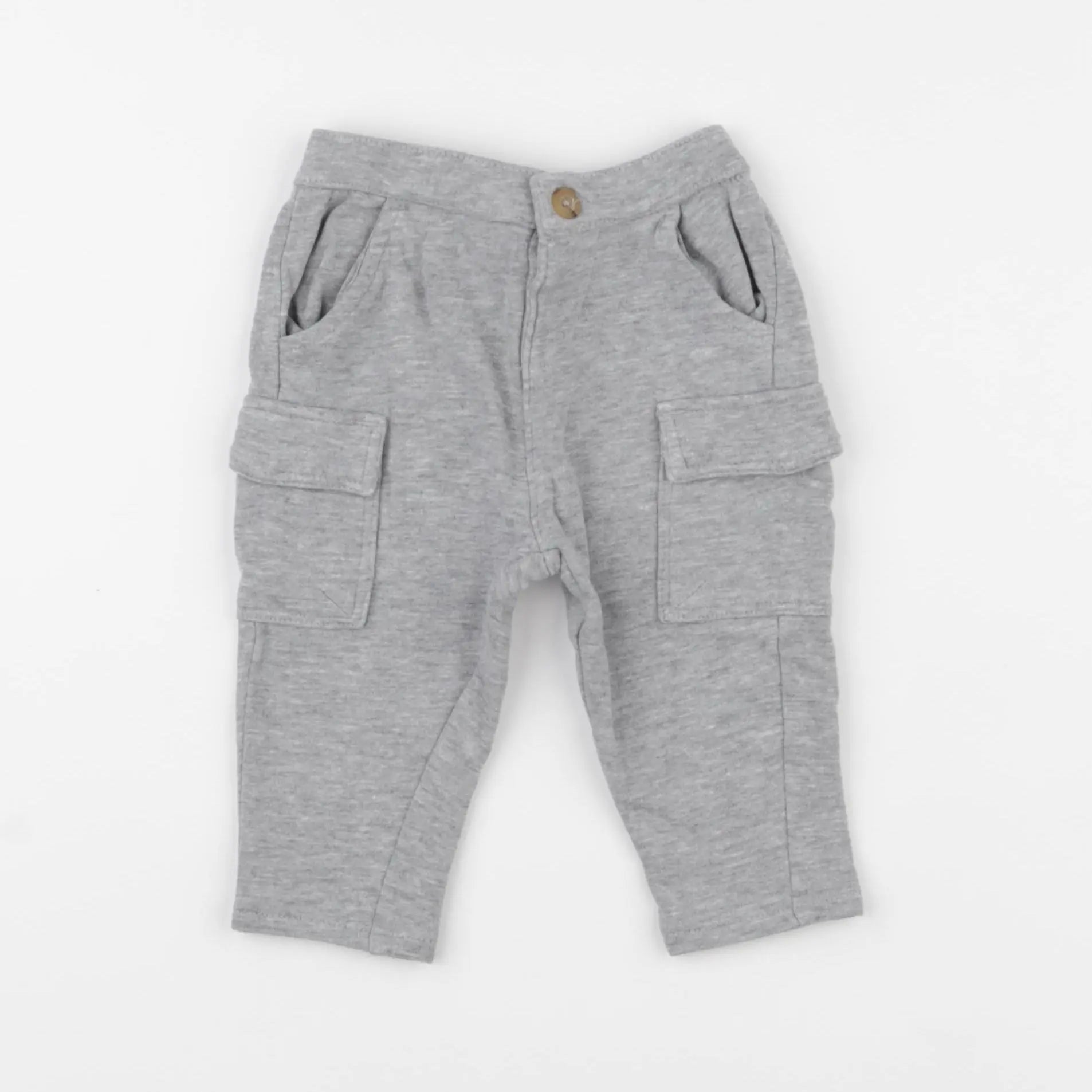 Vertbaudet - jogging gris - 6 mois
