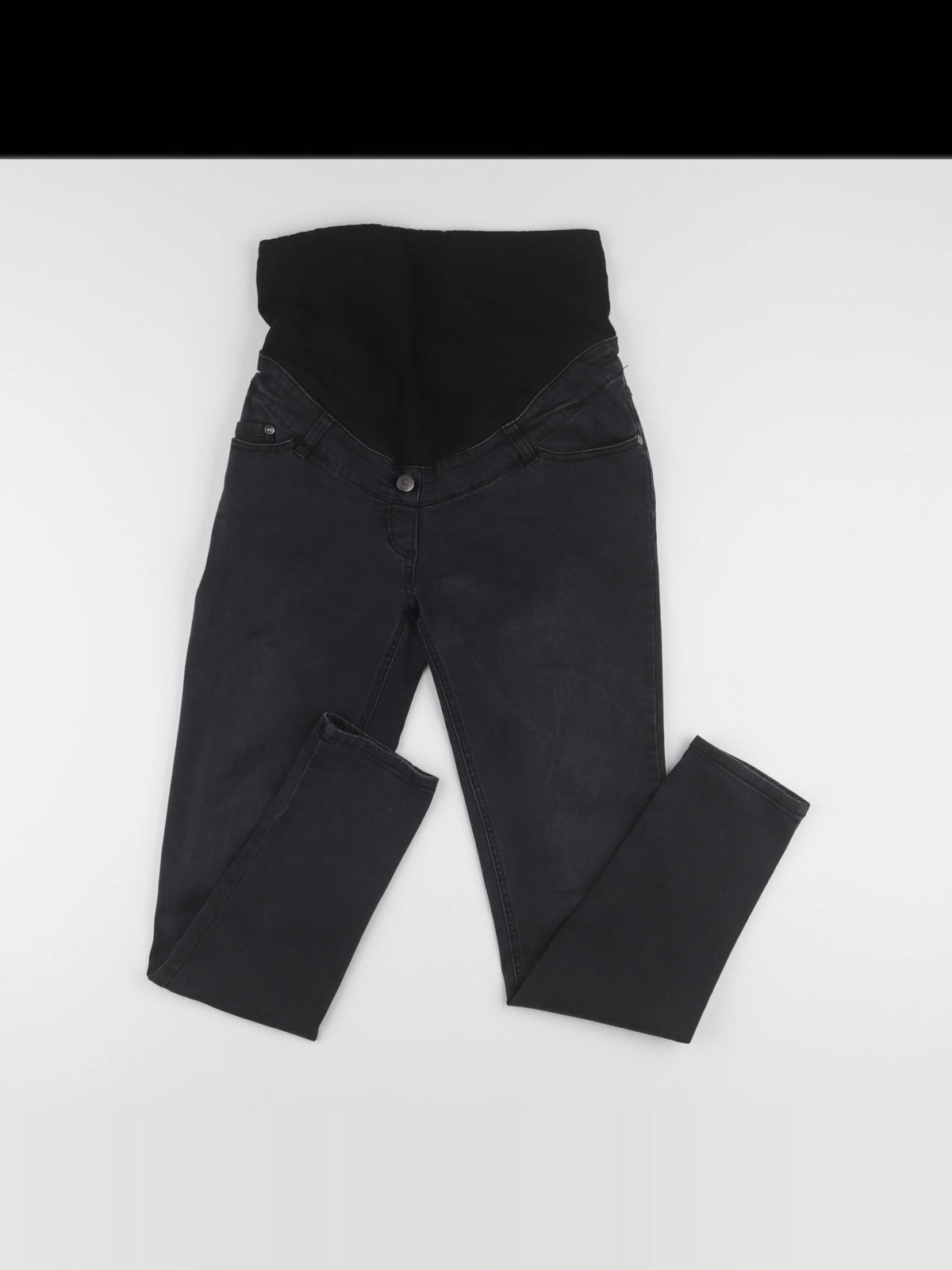 Vertbaudet - jean grossesse gris - 38