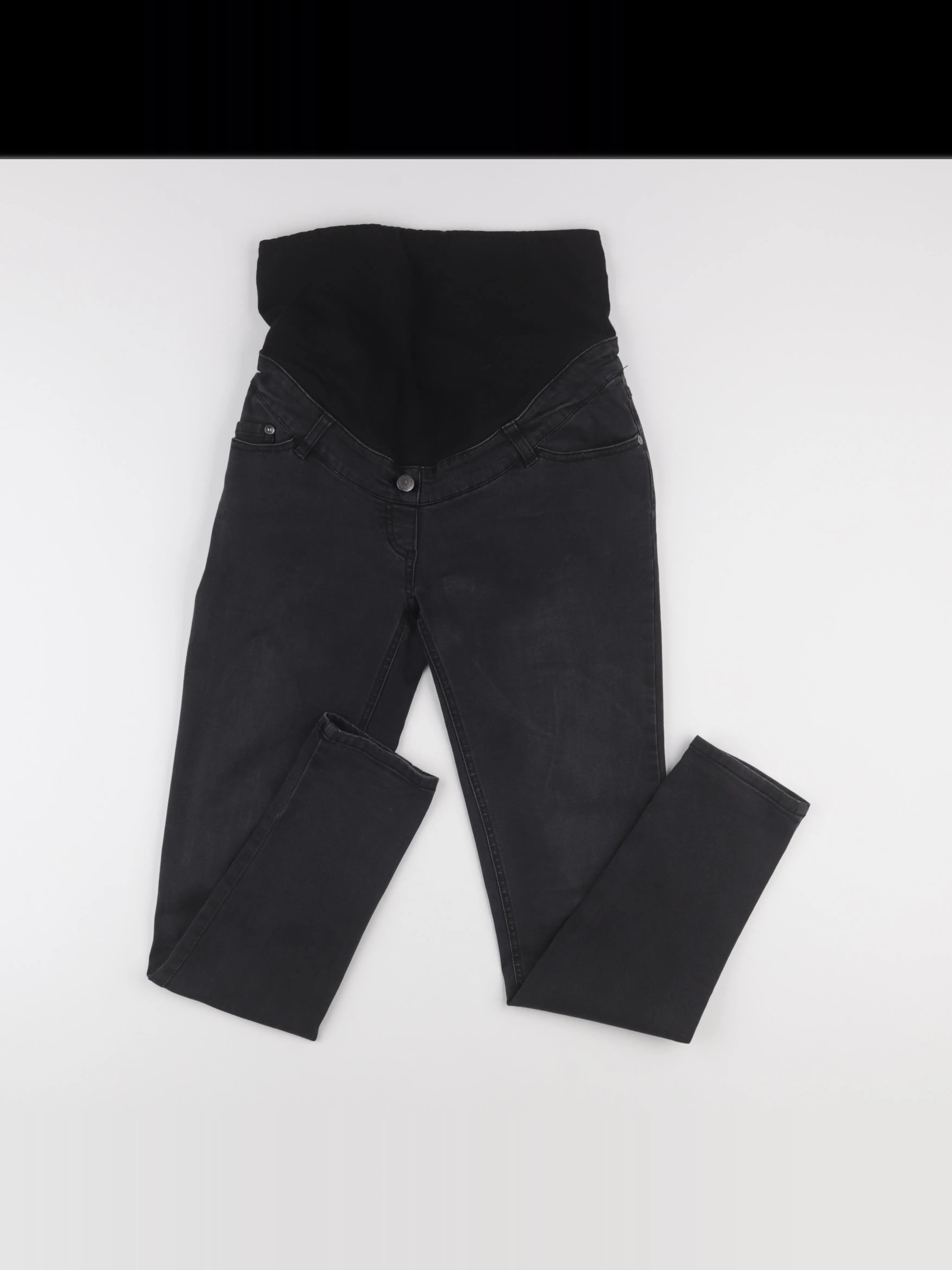 Vertbaudet - jean grossesse gris - 38