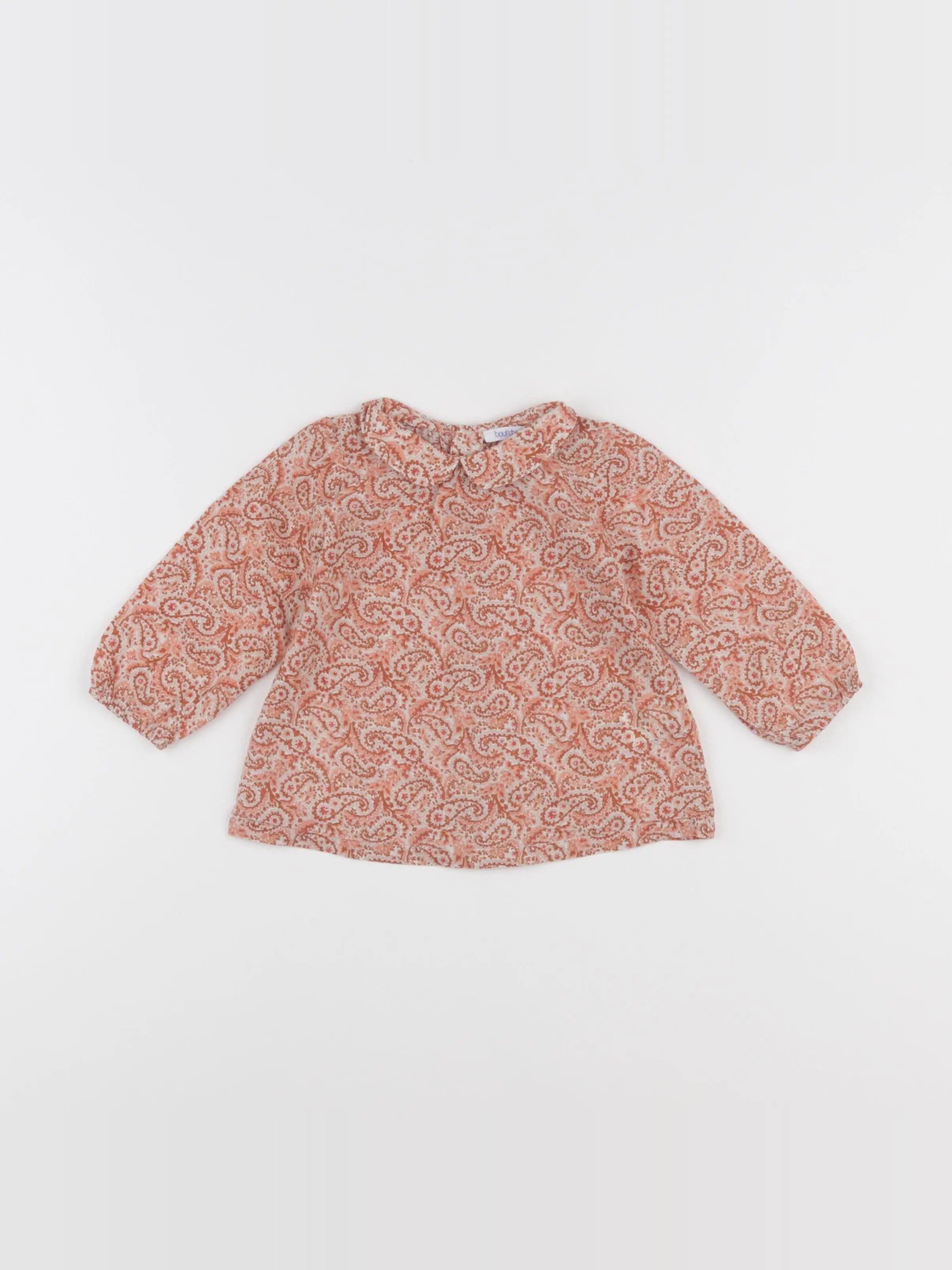 Boutchou - blouse multicolore - 9 mois
