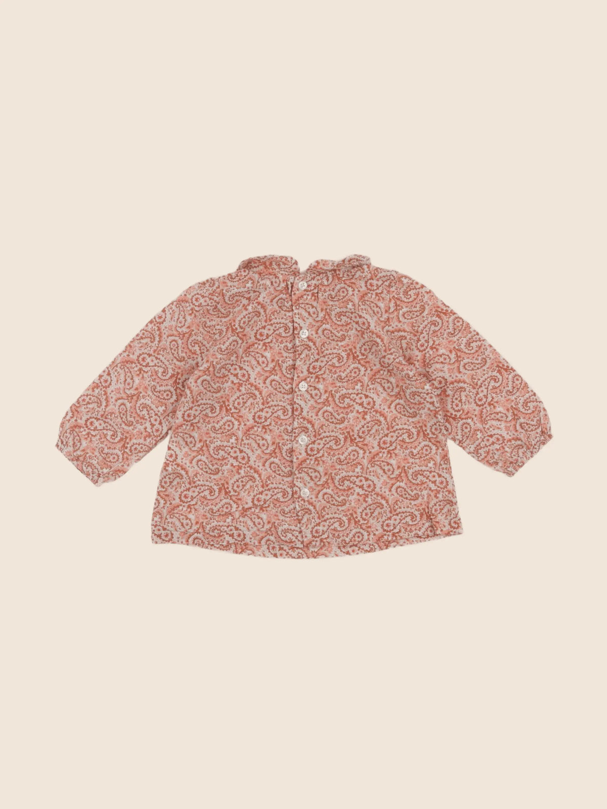Boutchou - blouse multicolore - 9 mois