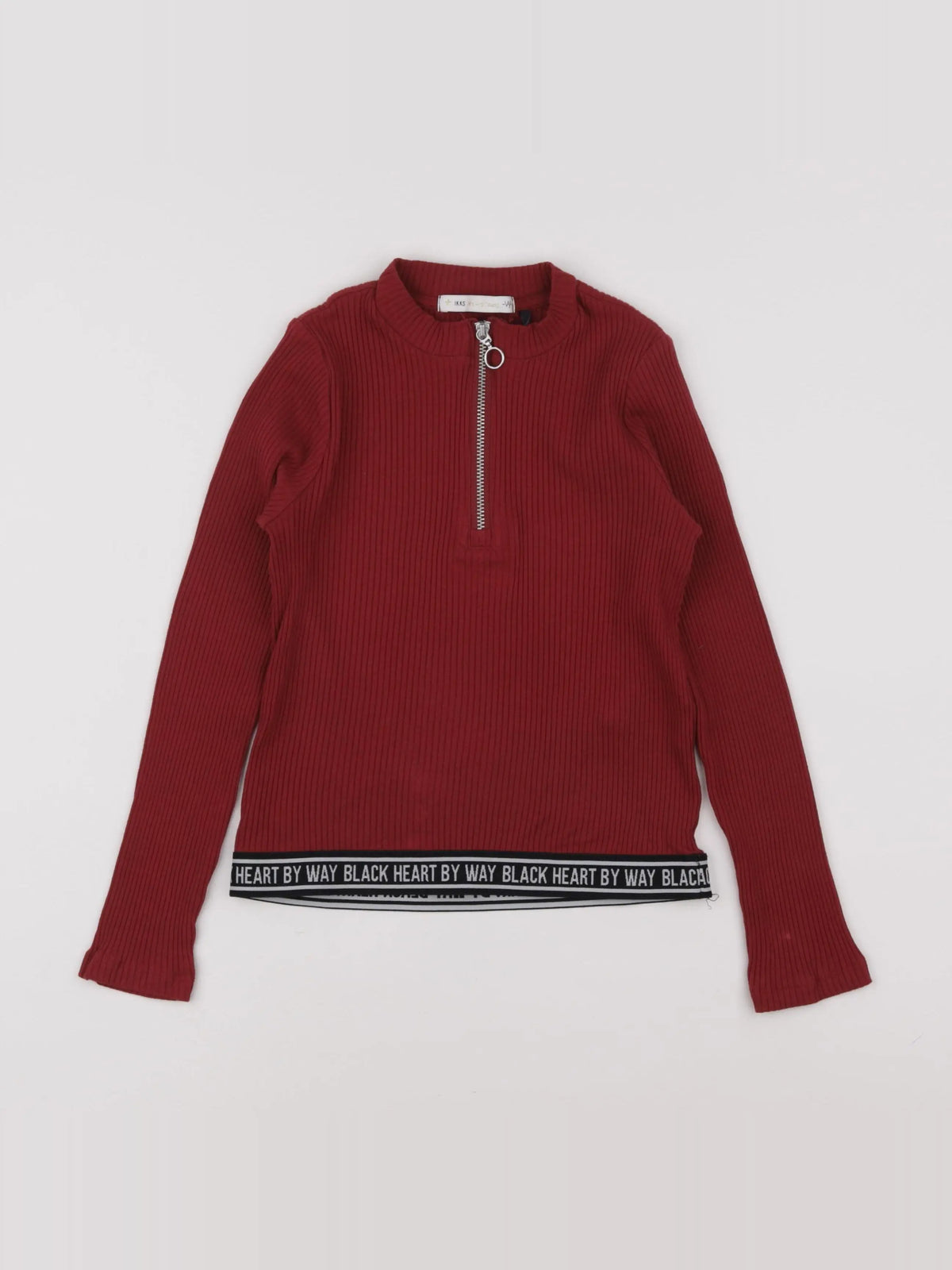 IKKS - tee-shirt rouge - 8 ans